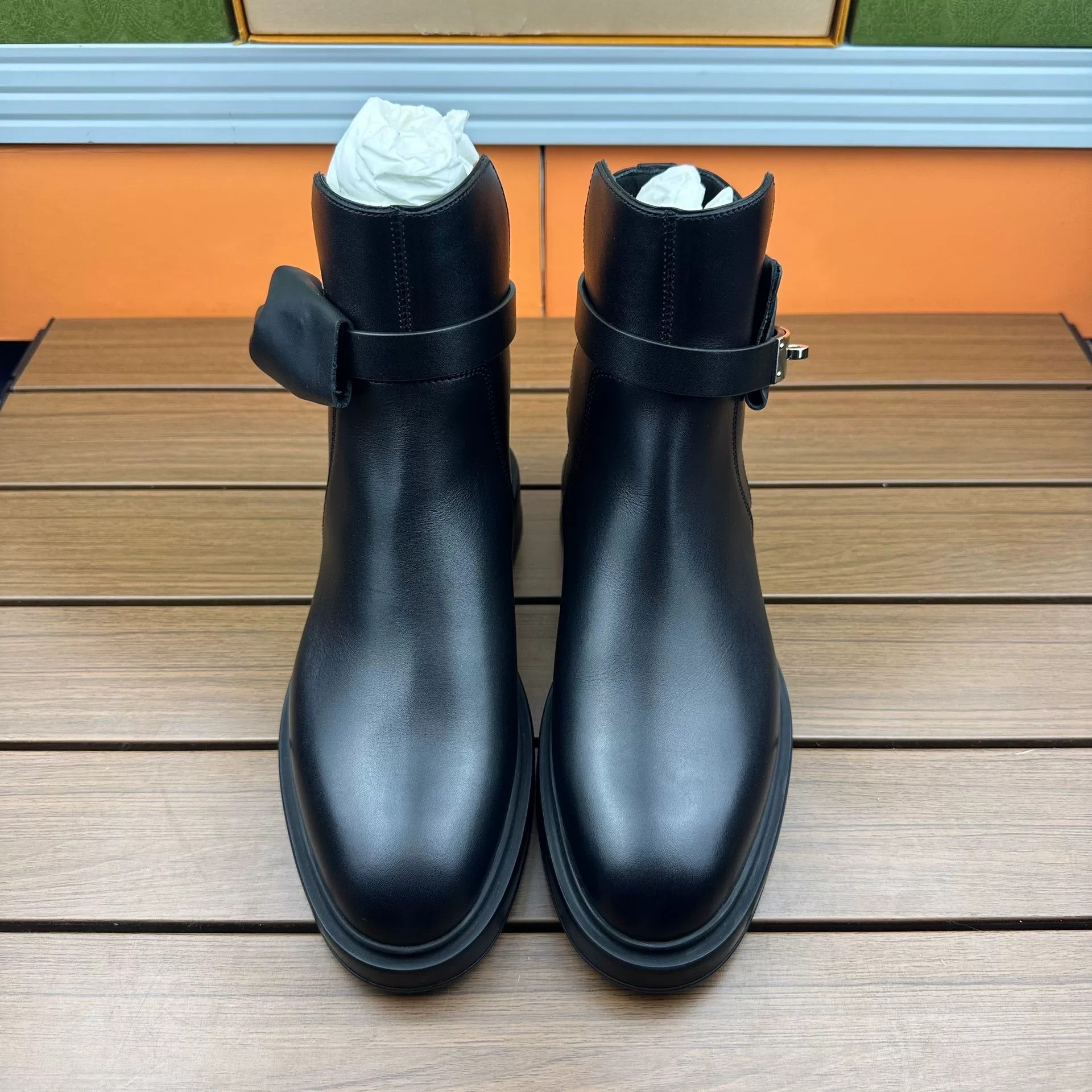 Hermes Hermes Silver Boots it_35-5 Women Size US 5.5 / IT 35.5 - 4 Thumbnail
