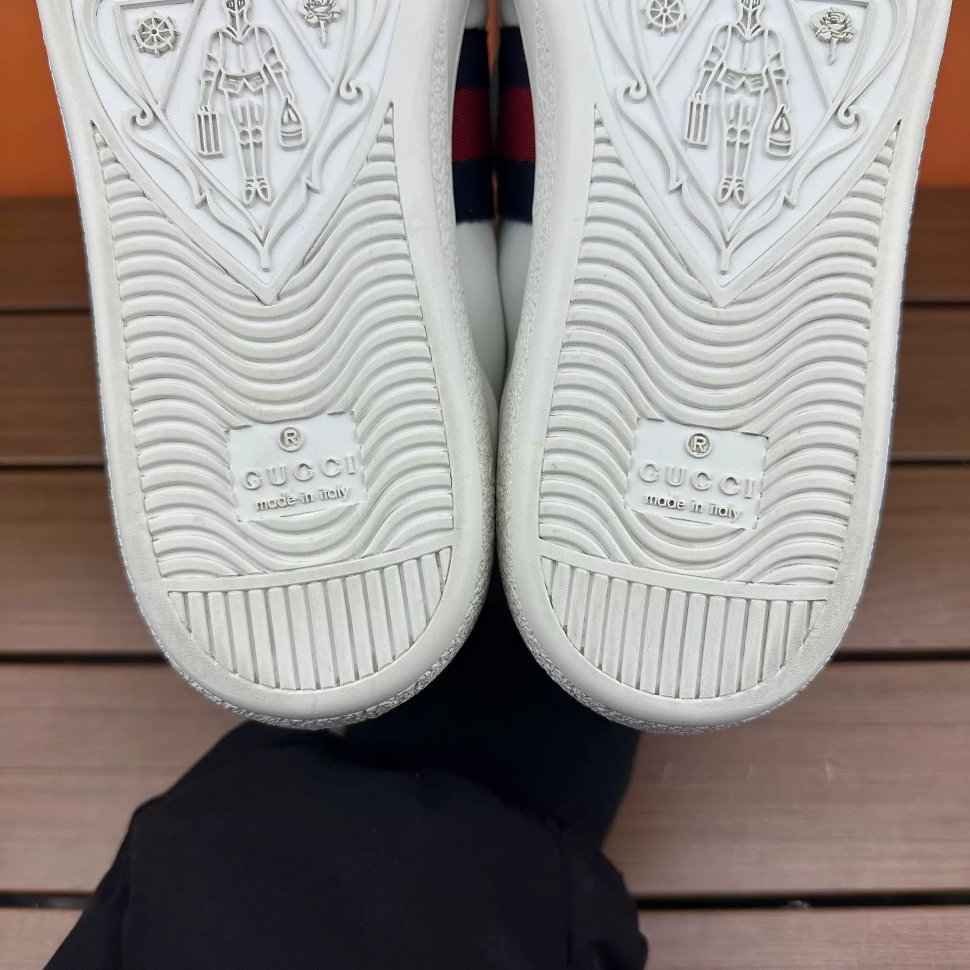Gucci Gucci White Lowtop Sneakers it_37 Women Size US 7 / IT 37 - 8 Thumbnail