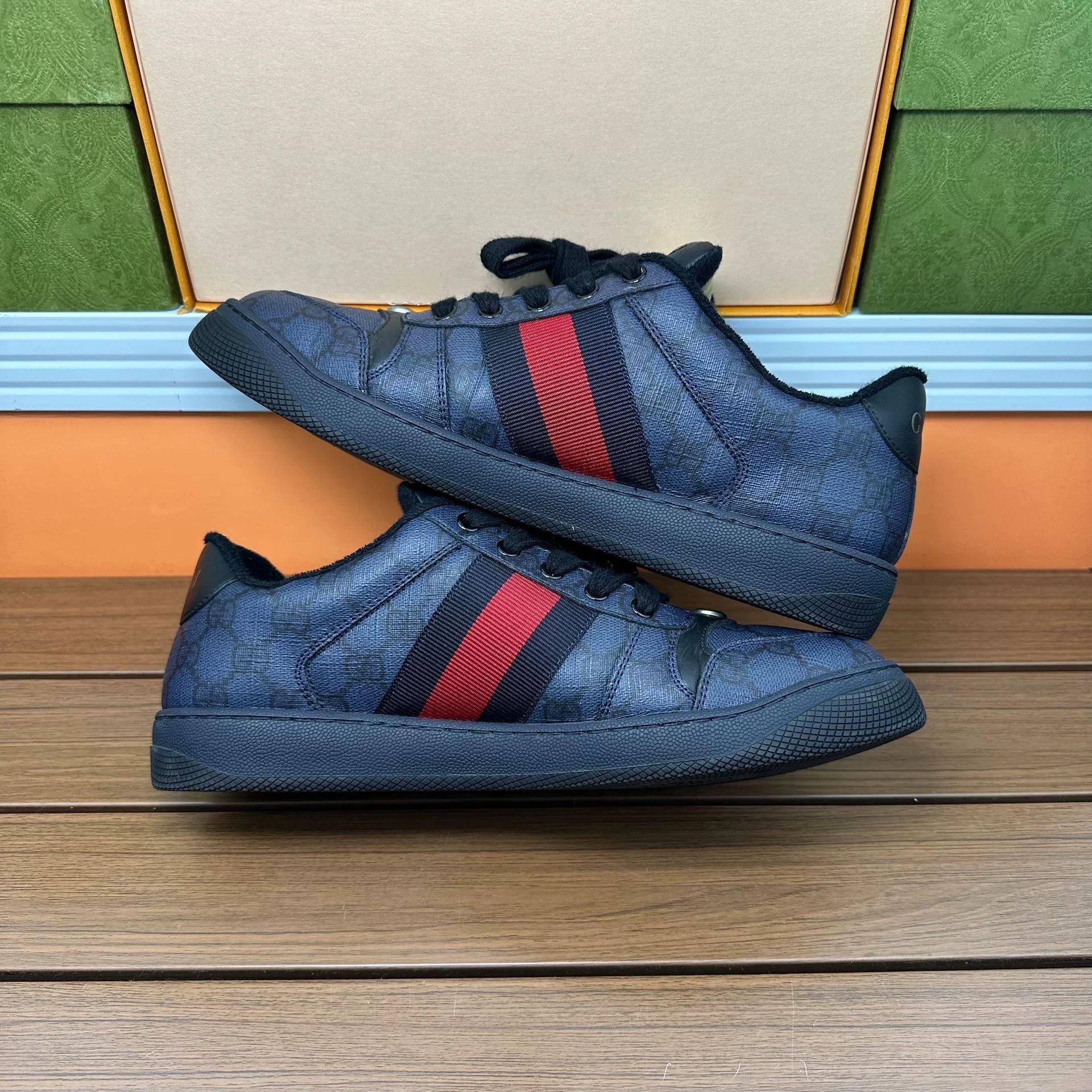 Gucci Gucci Casual Blue Lowtop Sneakers 9 Men Size US 9 / EU 42 - 4 Thumbnail