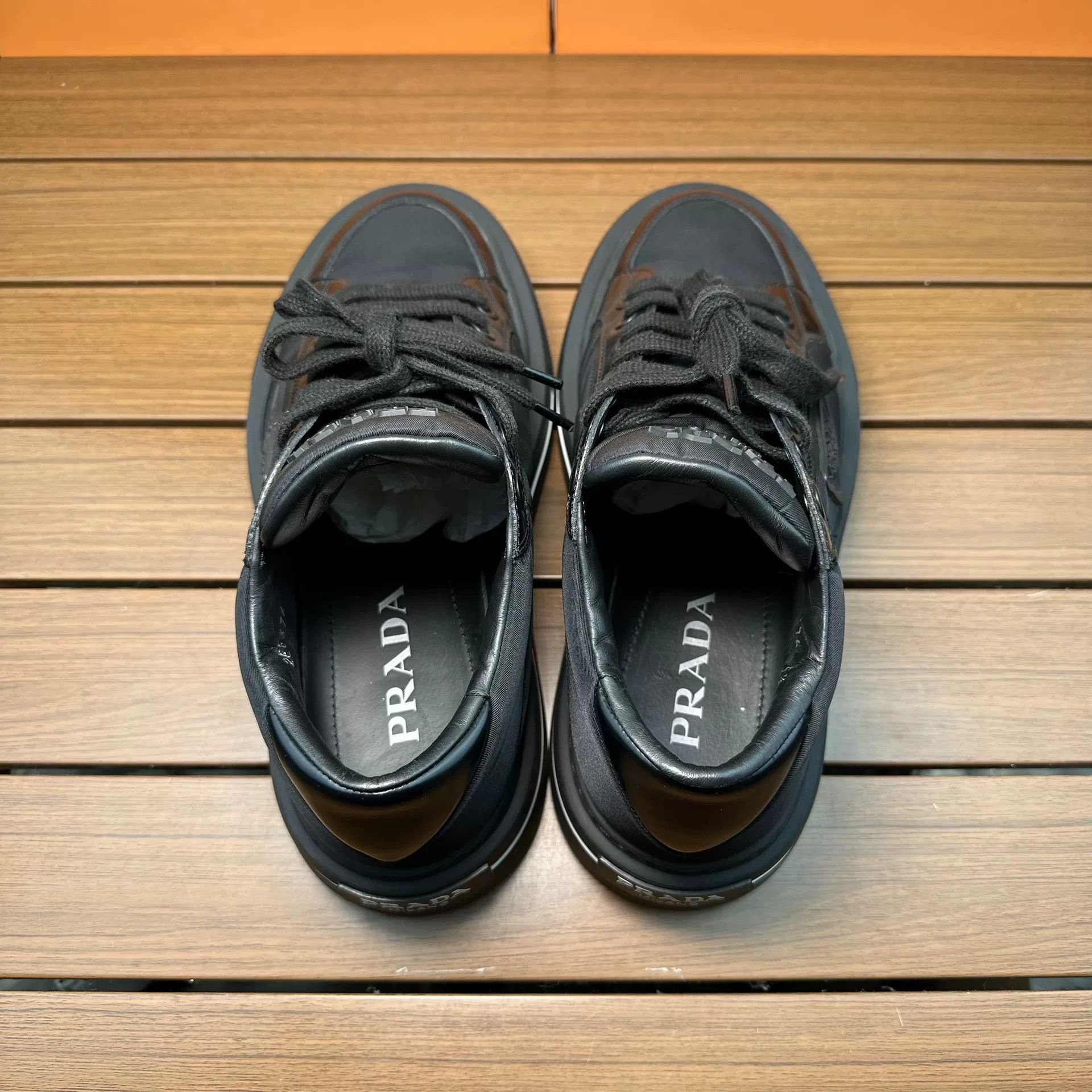Prada Prada Casual Black Lowtop Sneakers 6 Men Size US 6 / EU 39 - 5 Thumbnail