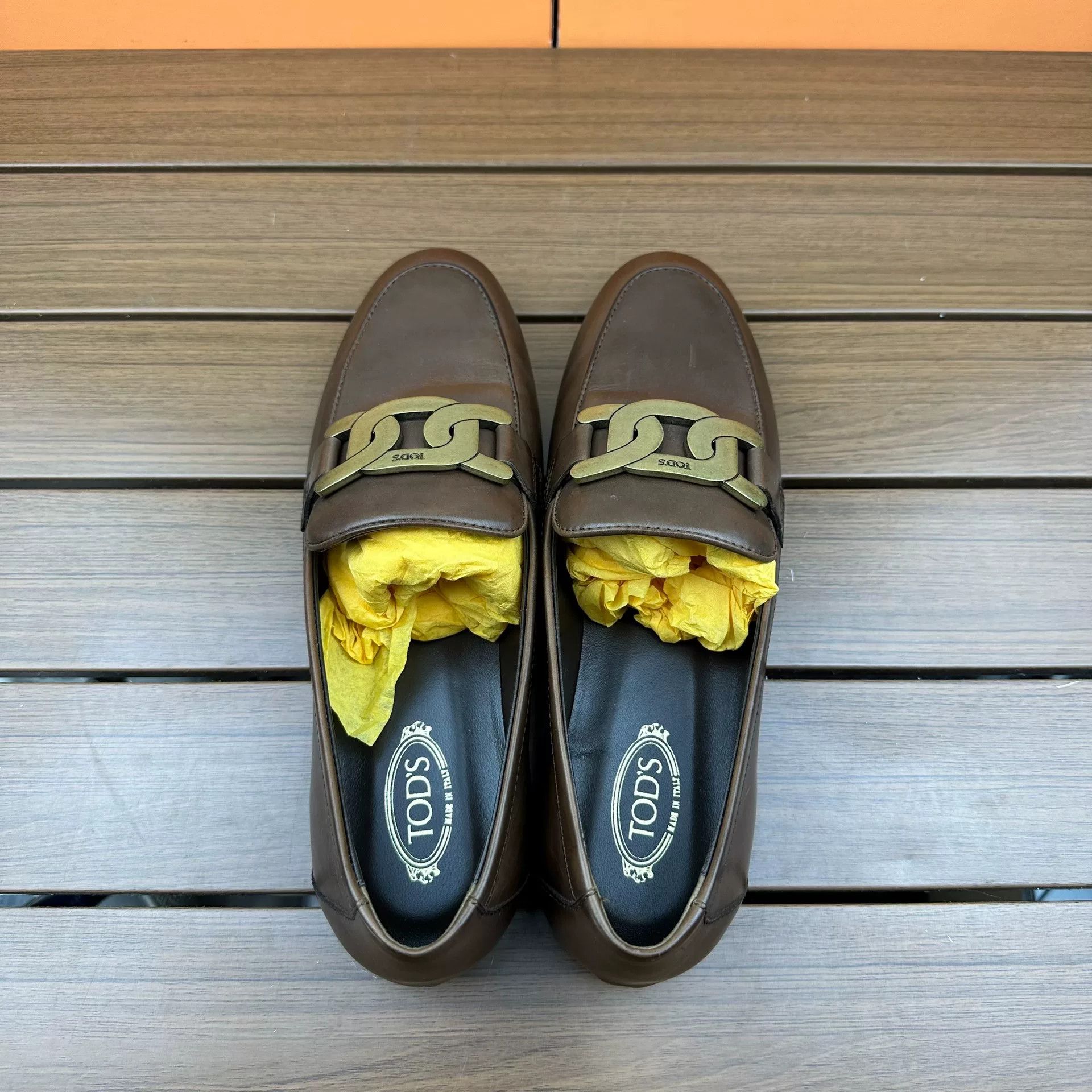 Tod's Tod's Brown Lowtop Sneakers it_37-5 Women Size US 7.5 / IT 37.5 - 3 Thumbnail