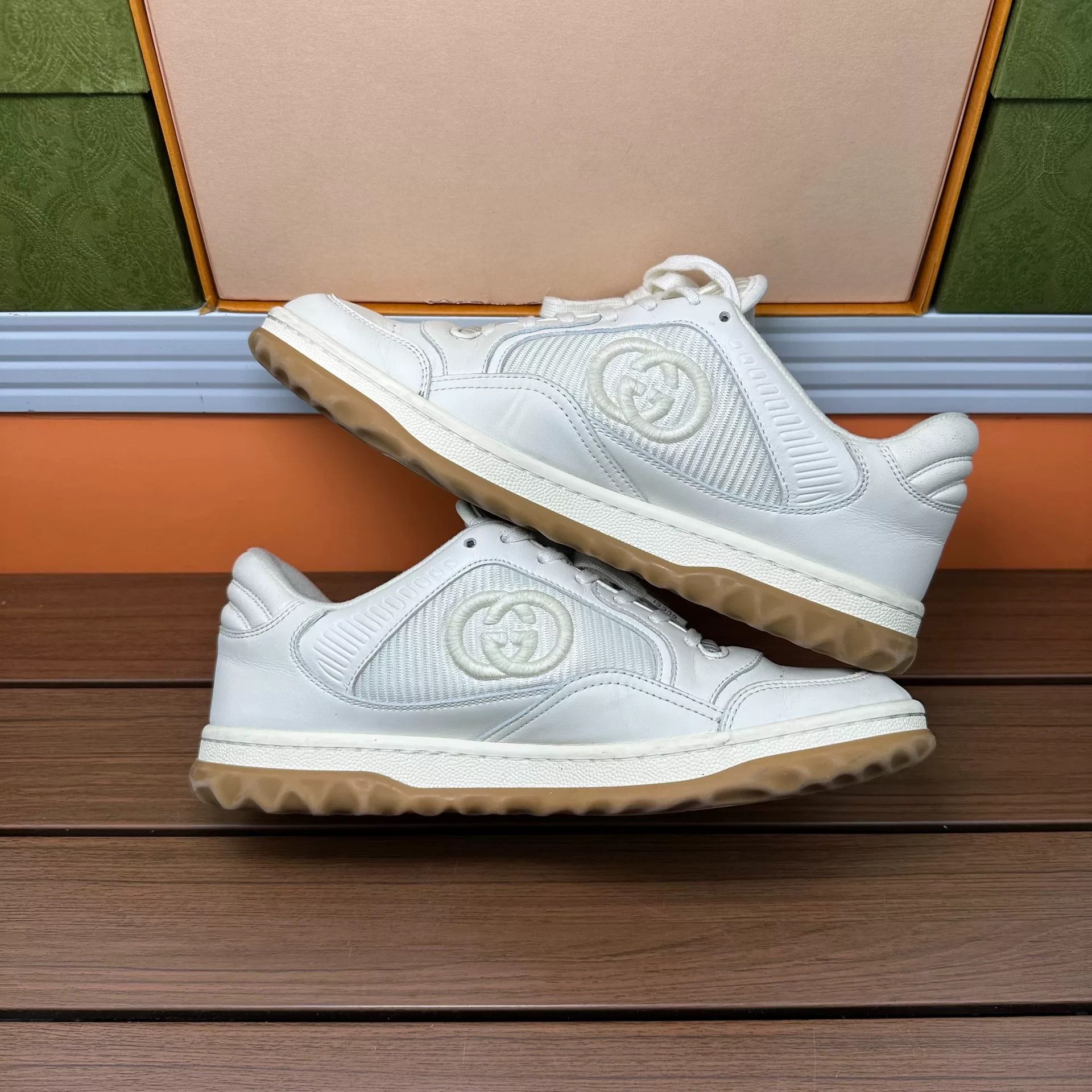 Gucci Gucci Casual White Lowtop Sneakers it_38-5 Women Size US 8.5 / IT 38.5 - 3 Thumbnail
