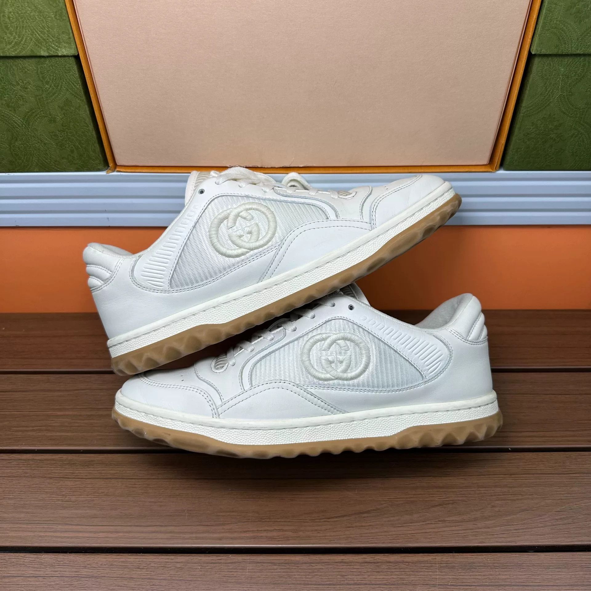 Gucci Gucci Casual White Lowtop Sneakers it_38-5 Women Size US 8.5 / IT 38.5 - 2 Thumbnail
