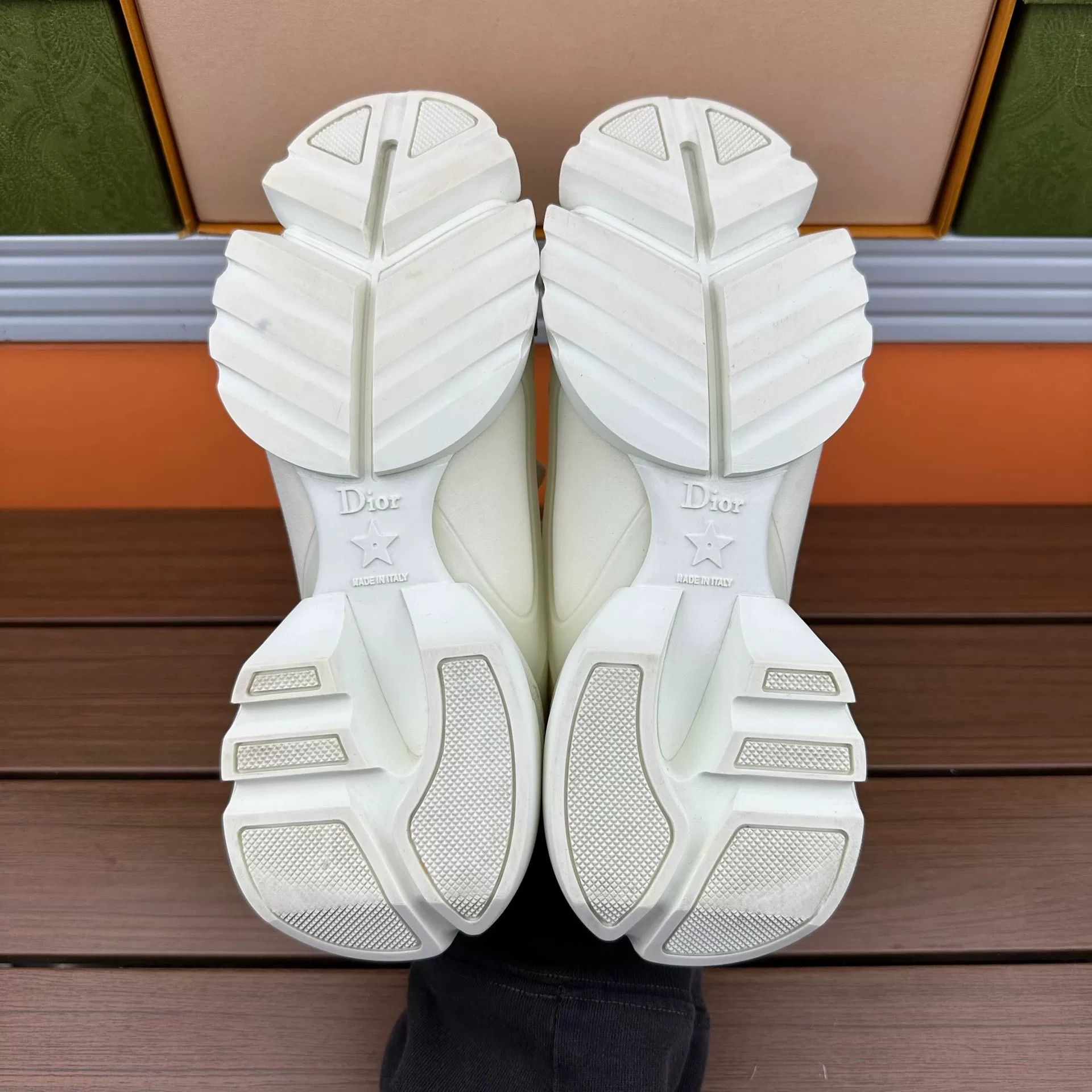 Dior Dior White Lowtop Sneakers it_34 Women Size US 4 / IT 34 - 7 Thumbnail