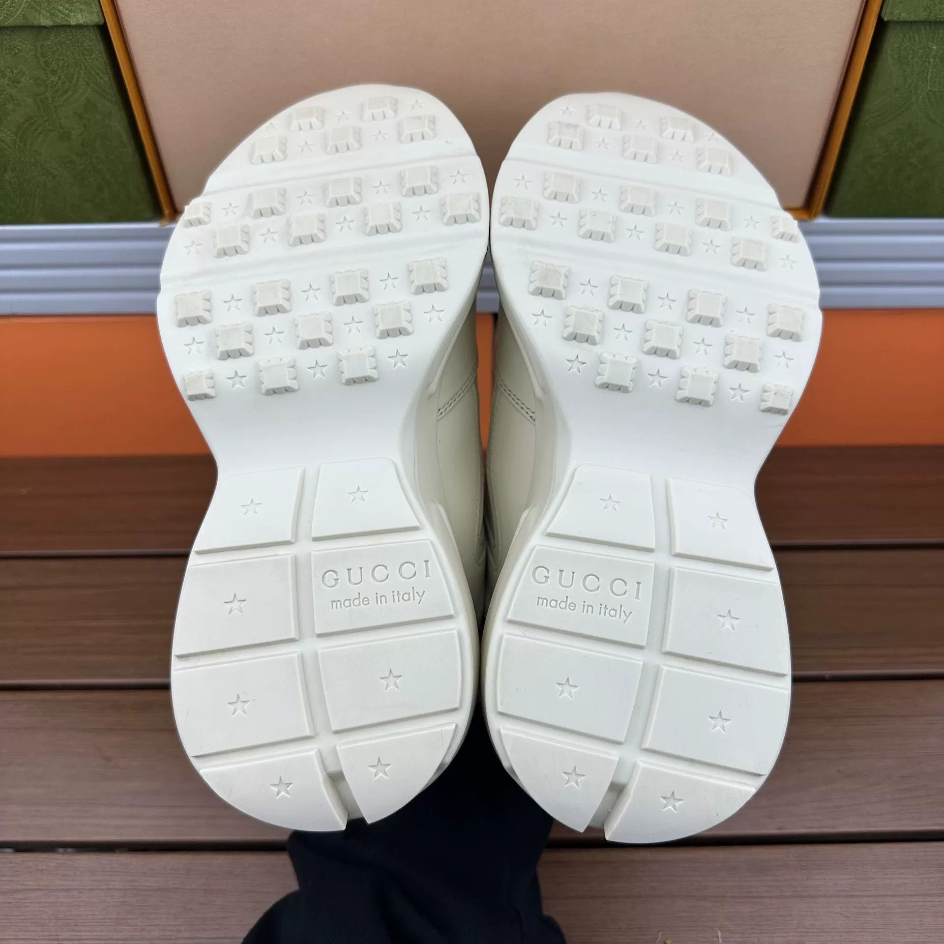 Gucci Gucci Printed Lowtop Sneakers it_34-5 Women Size US 4.5 / IT 34.5 - 7 Thumbnail