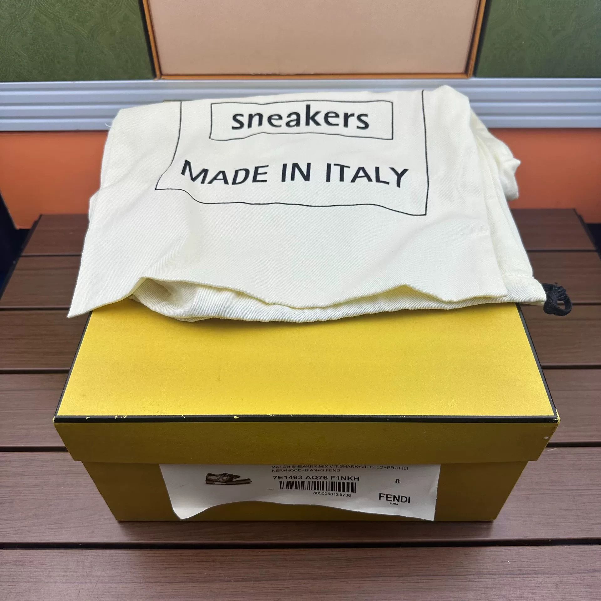 Fendi Fendi Lowtop Sneakers 9 Men Size US 9 / EU 42 - 9 Thumbnail