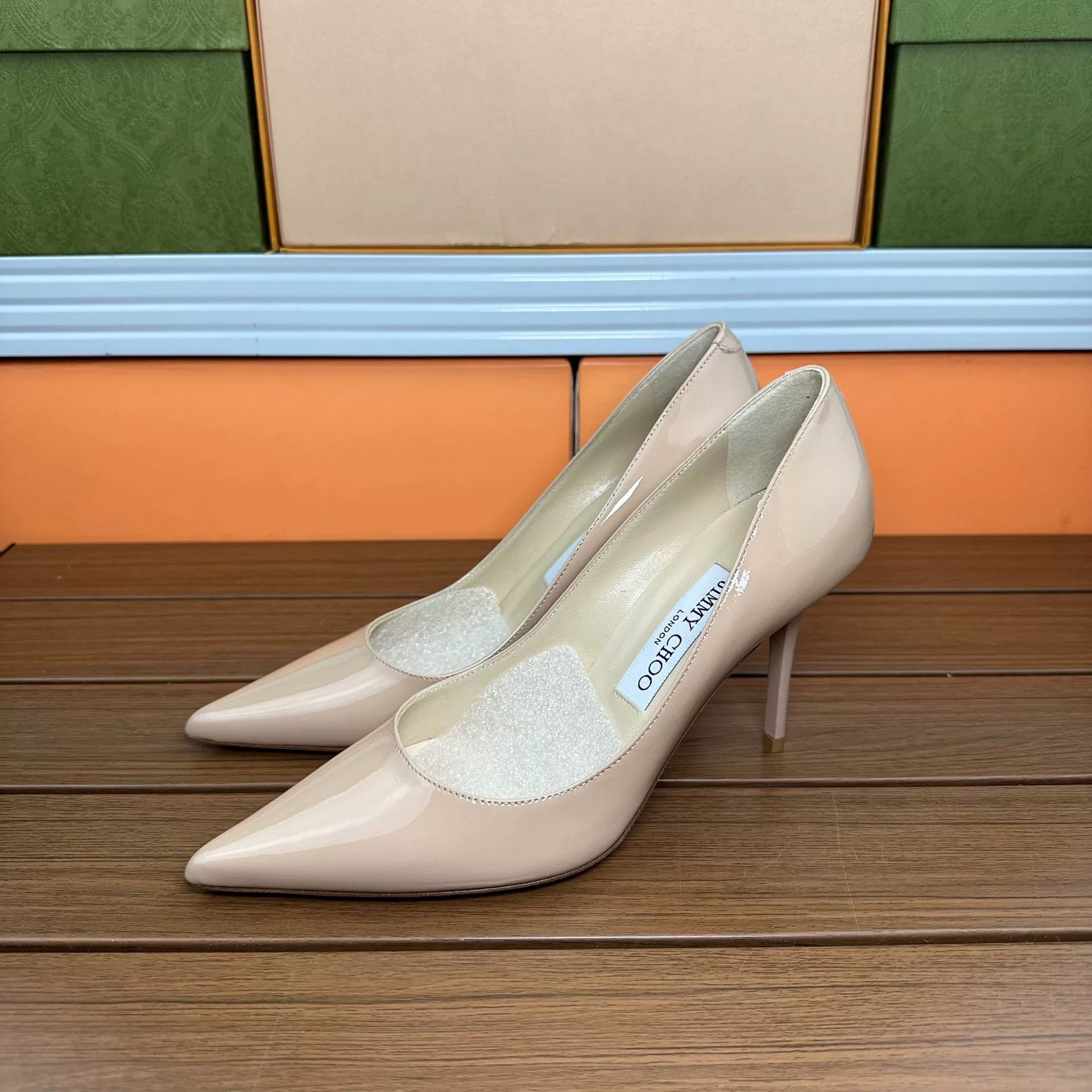 Jimmy Choo Jimmy Choo Patent Pink Lowtop Sneakers it_36 Women Size US 6 / IT 36 - 3 Thumbnail