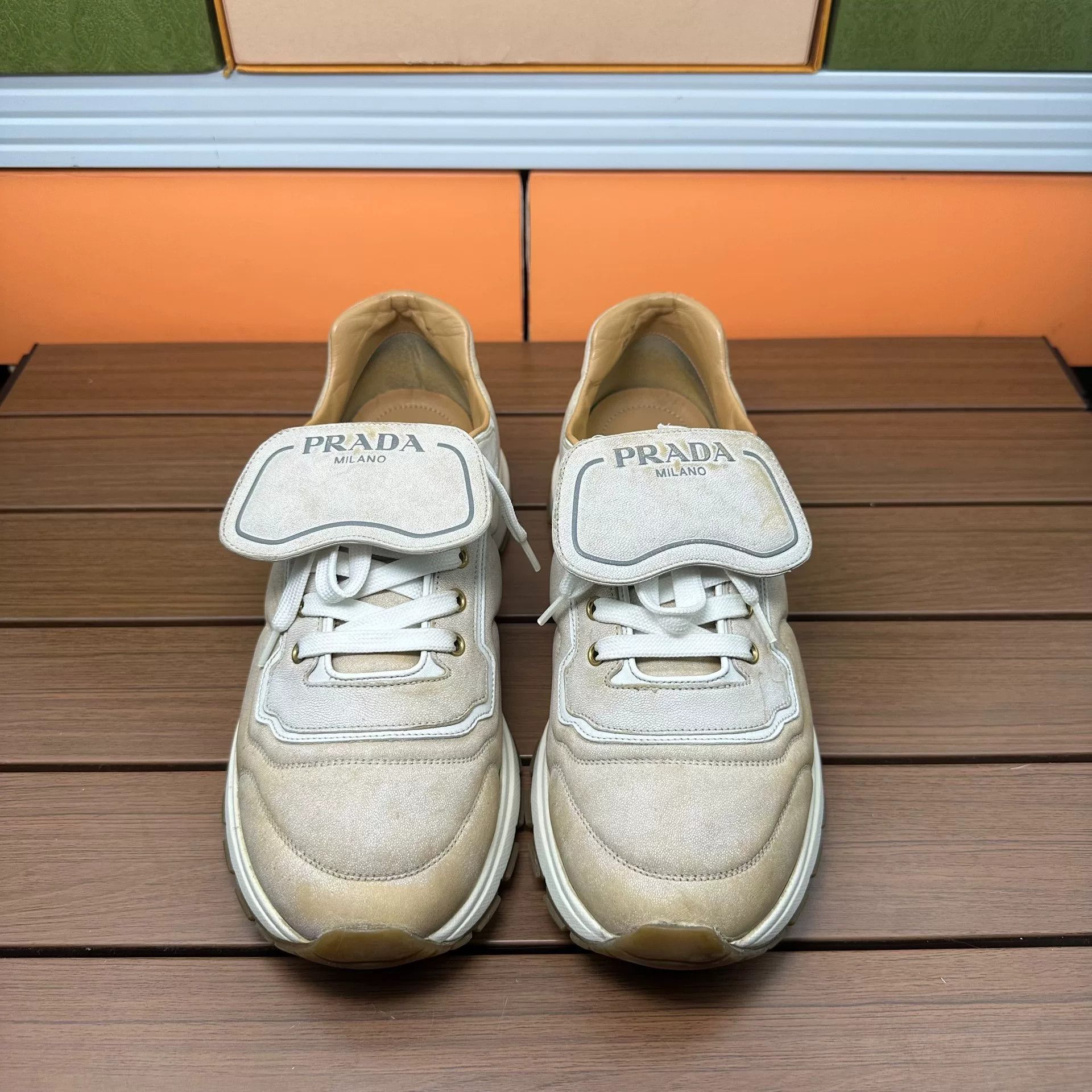 Prada Prada Casual Lowtop Sneakers 6 Men Size US 6 / EU 39 - 4 Thumbnail