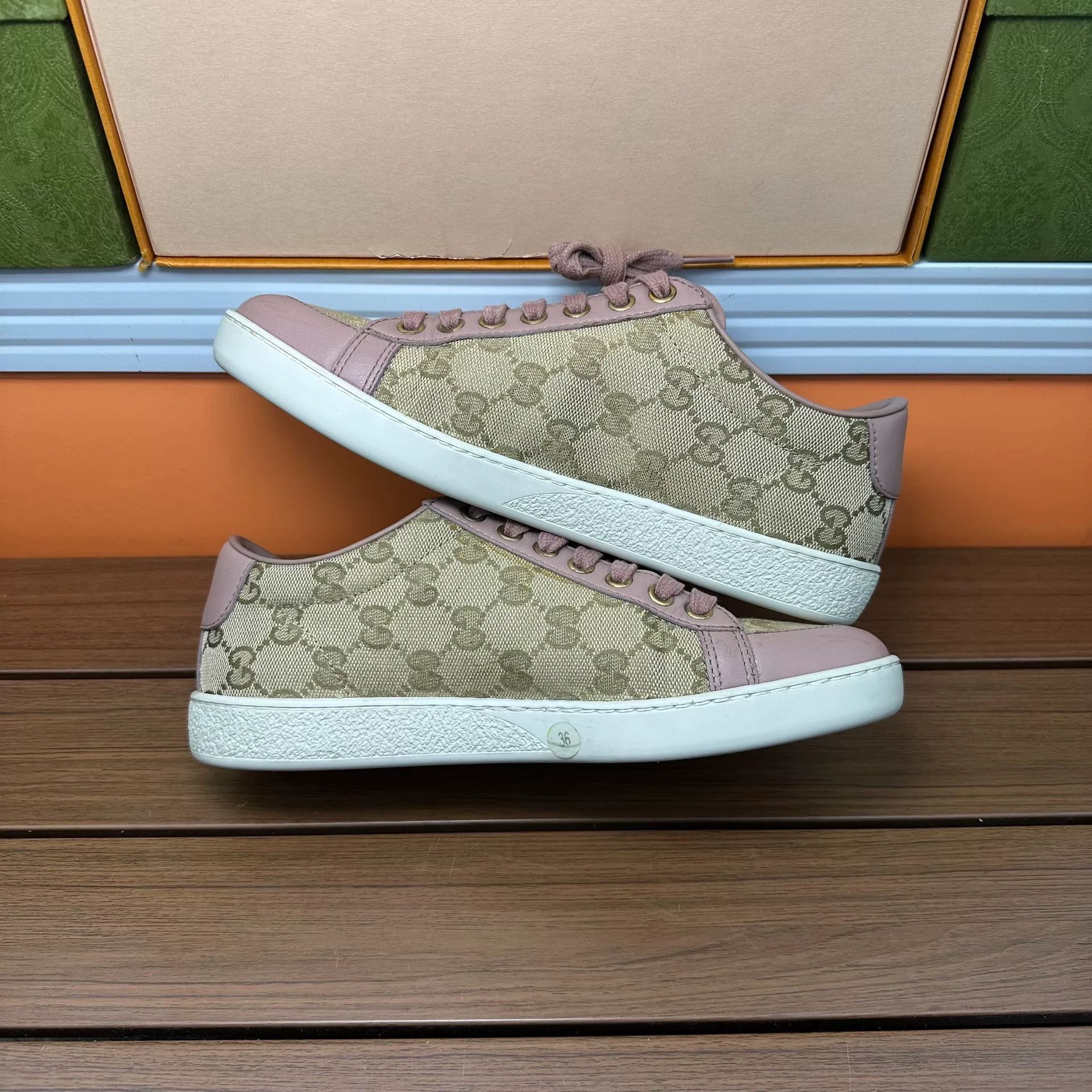 Gucci Gucci Lowtop Sneakers it_36 Women Size US 6 / IT 36 - 3 Thumbnail