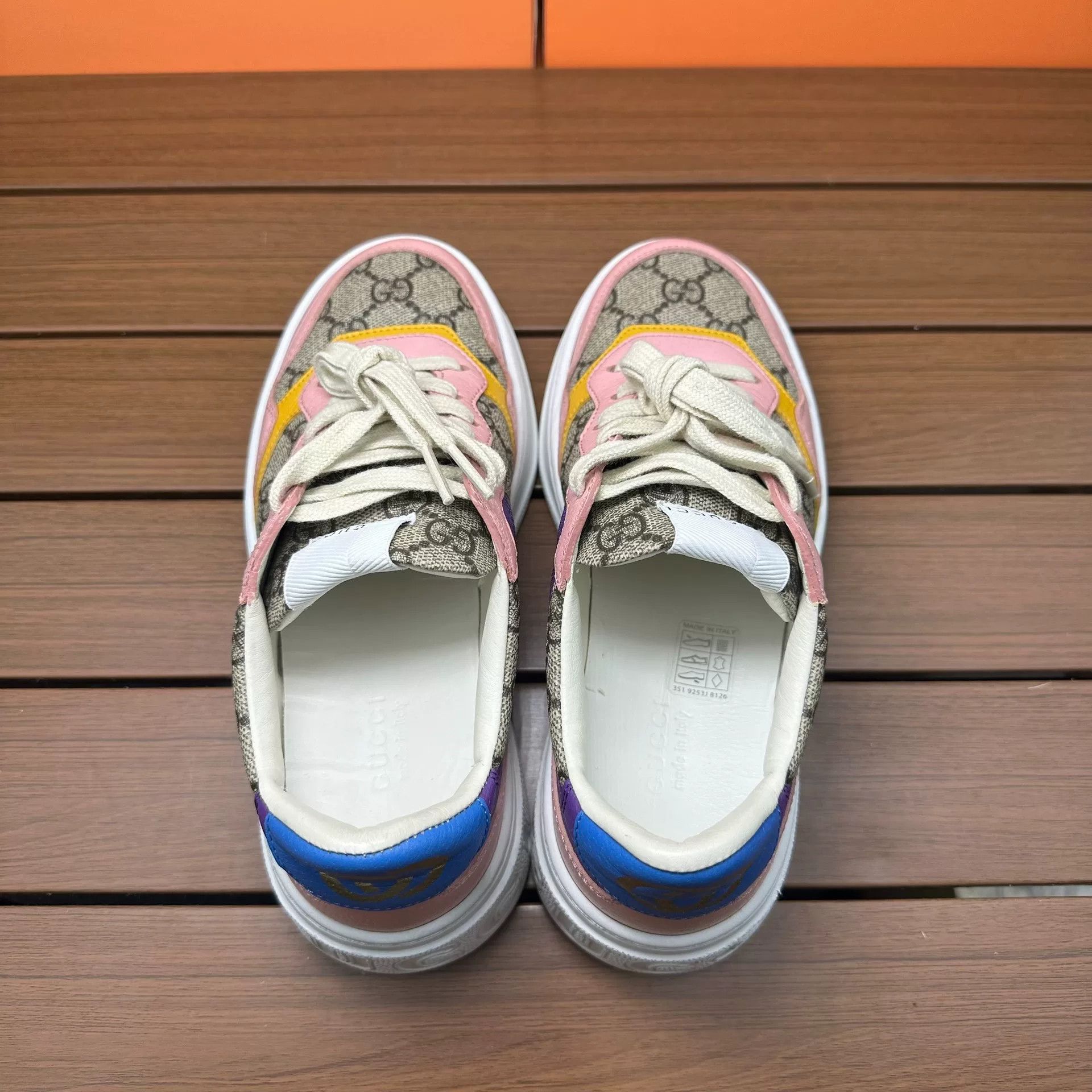 Gucci Gucci Multi Lowtop Sneakers it_36-5 Women Size US 6.5 / IT 36.5 - 5 Thumbnail