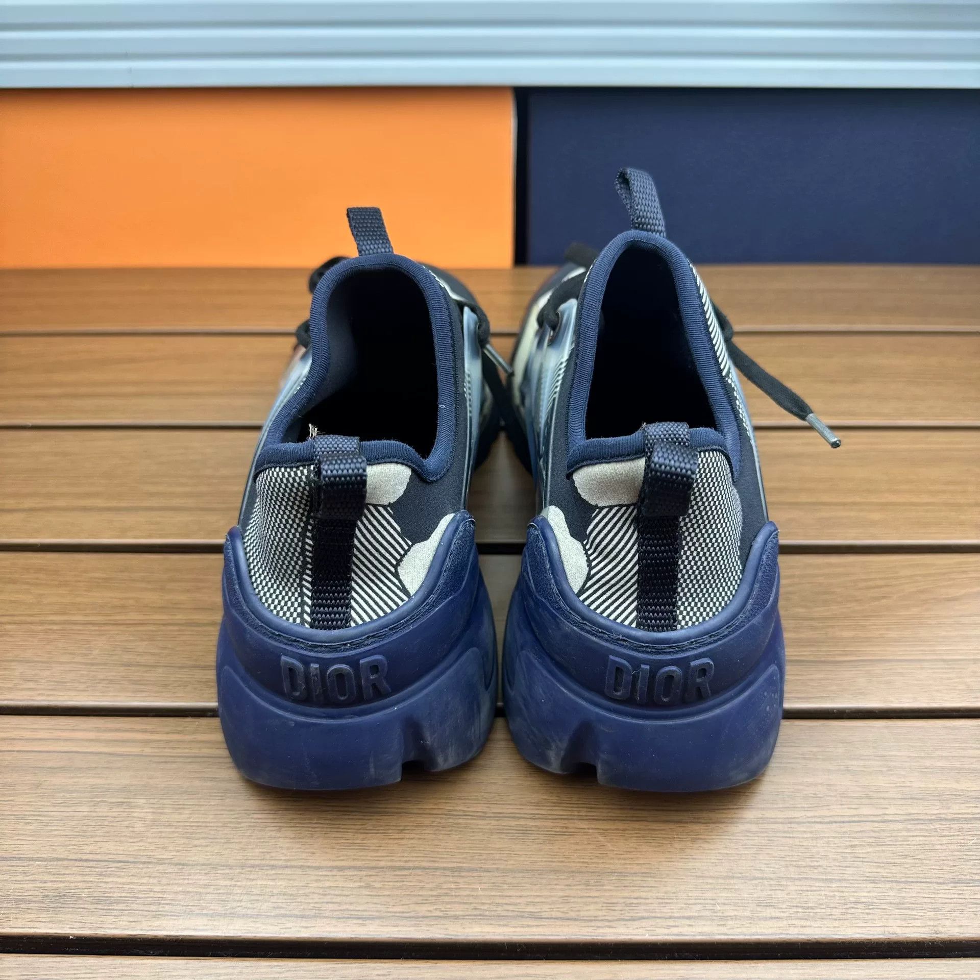 Dior Dior Blue Lowtop Sneakers it_35 Women Size US 5 / IT 35 - 6 Thumbnail