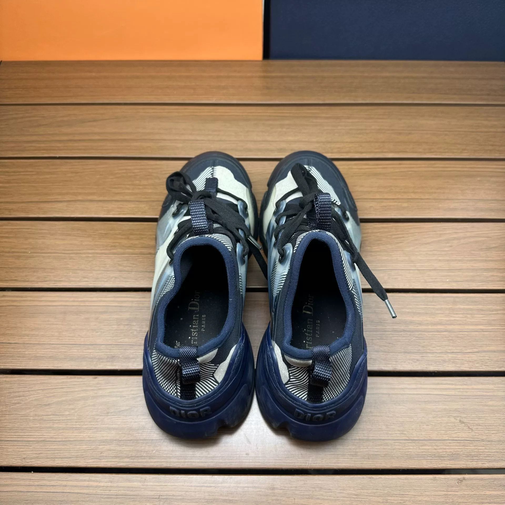Dior Dior Blue Lowtop Sneakers it_35 Women Size US 5 / IT 35 - 5 Thumbnail