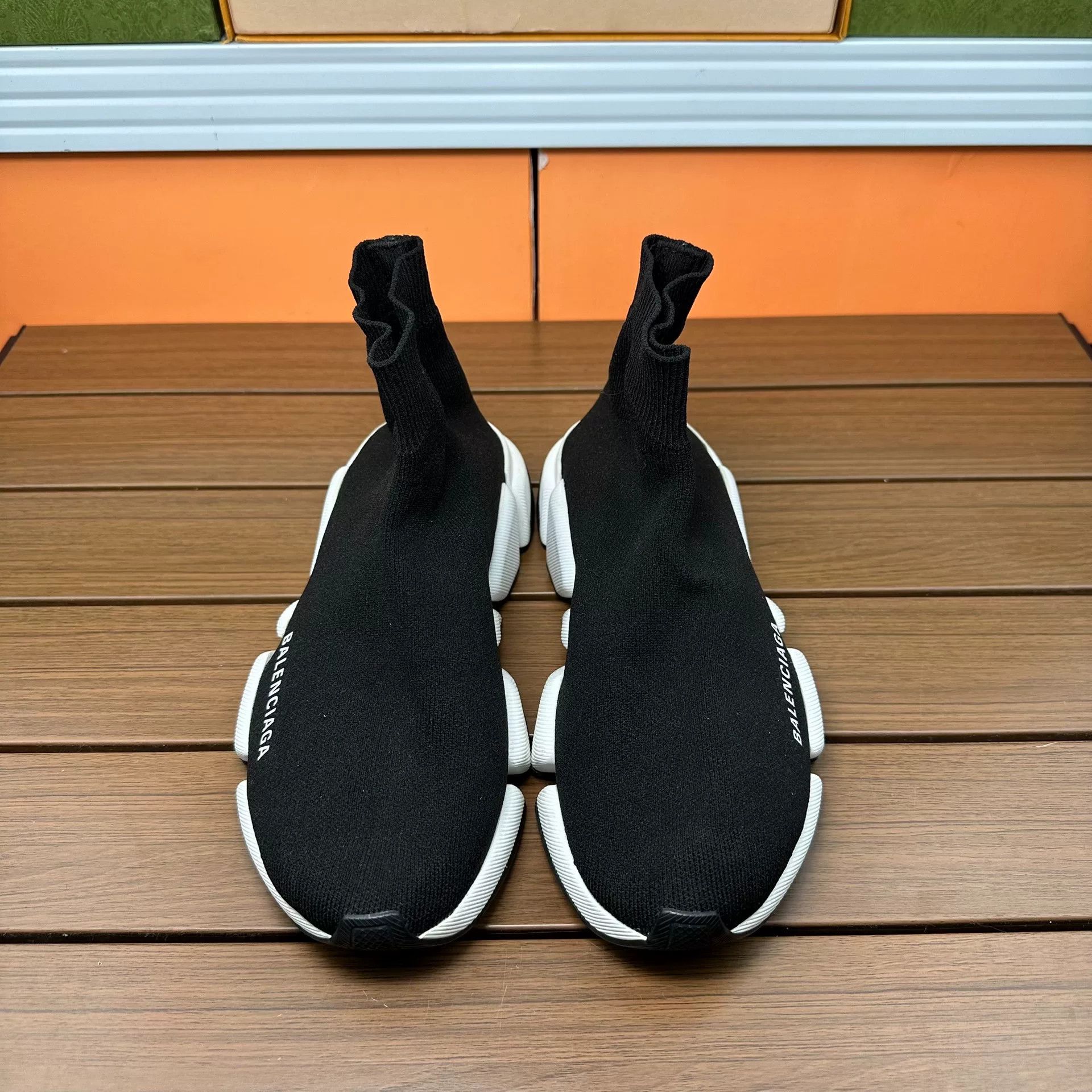 Balenciaga Balenciaga Black Hitop Sneakers it_35 Women Size US 5 / IT 35 - 4 Thumbnail