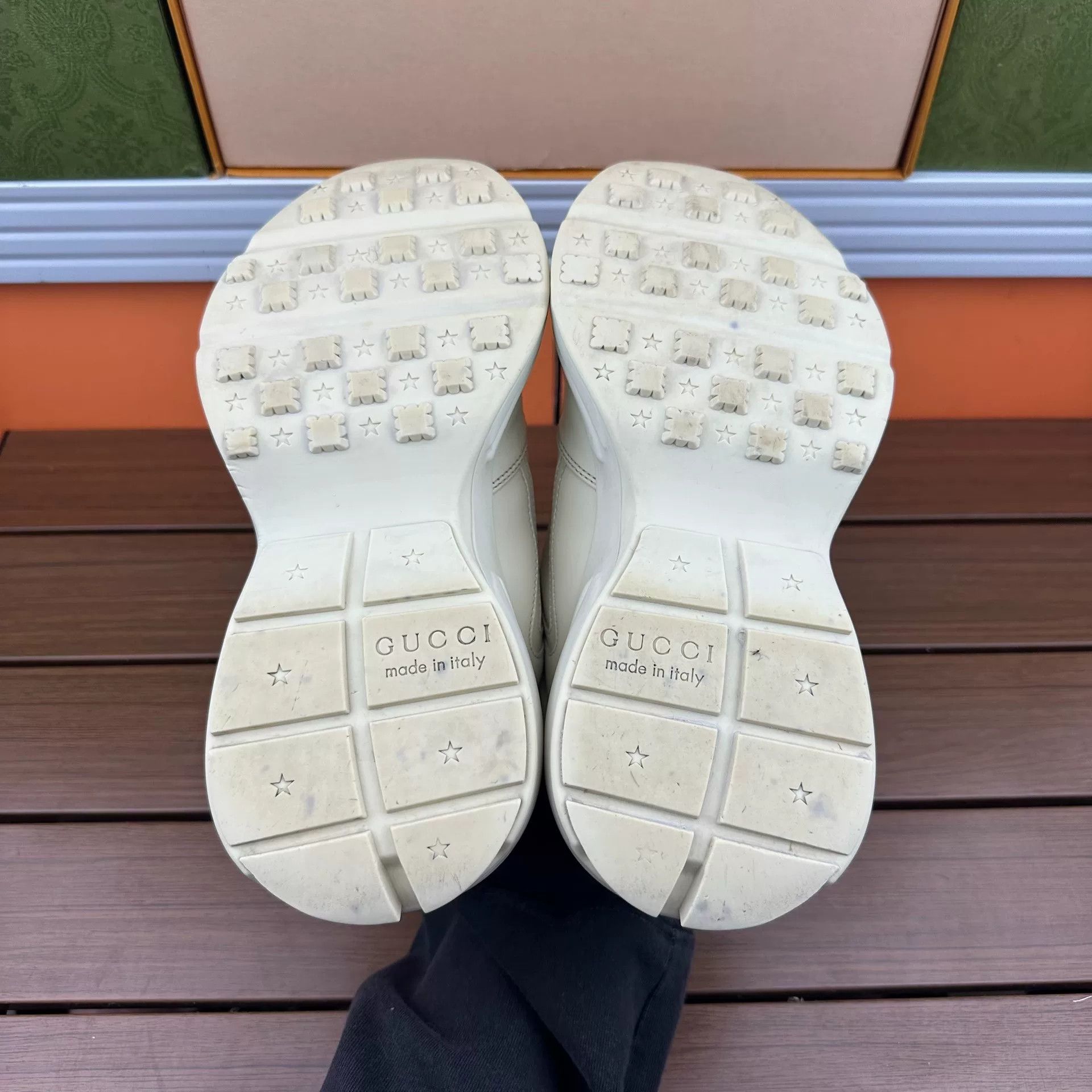 Gucci Gucci Printed Lowtop Sneakers it_35-5 Women Size US 5.5 / IT 35.5 - 7 Thumbnail