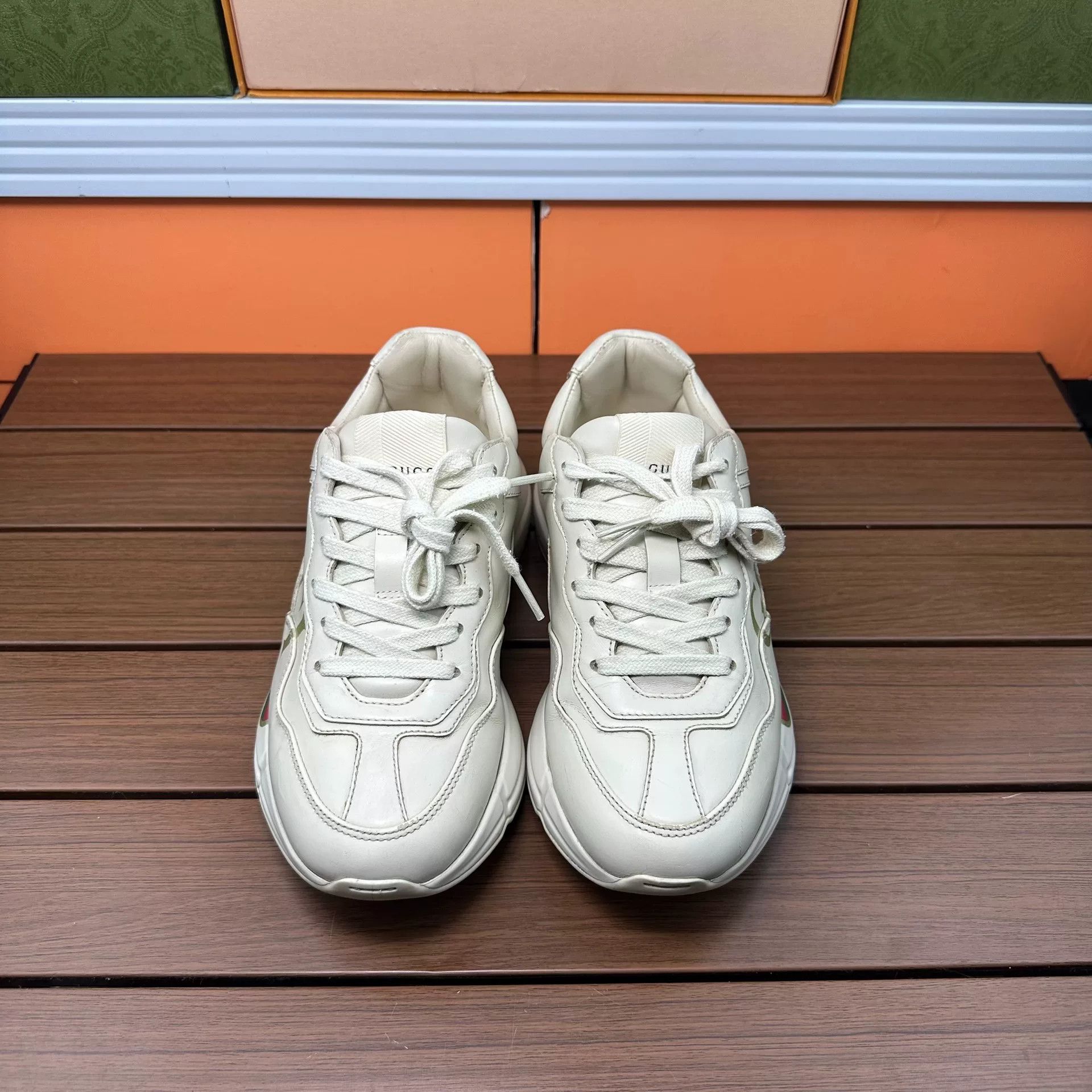 Gucci Gucci Printed Lowtop Sneakers it_35-5 Women Size US 5.5 / IT 35.5 - 4 Thumbnail