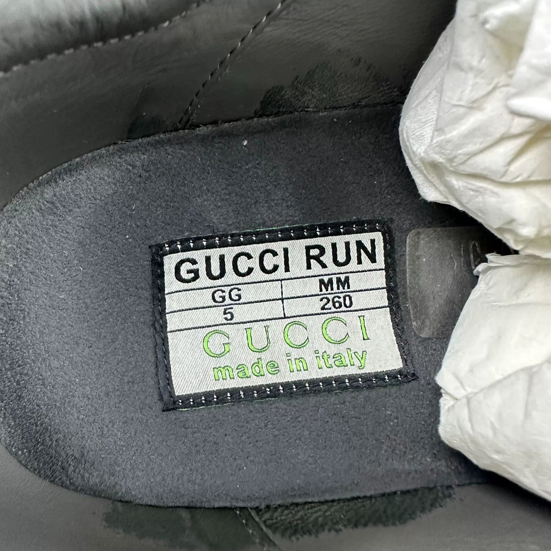 Gucci Gucci Casual Black Lowtop Sneakers 6 Men Size US 6 / EU 39 - 8 Thumbnail