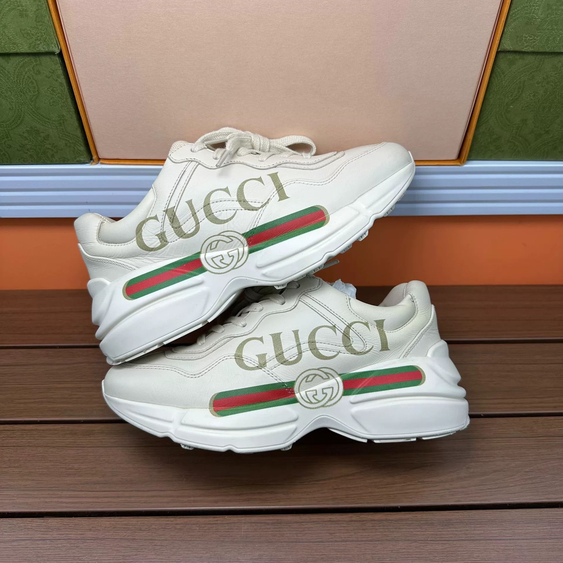 Gucci Gucci Lowtop Sneakers it_36-5 Women Size US 6.5 / IT 36.5 - 2 Thumbnail