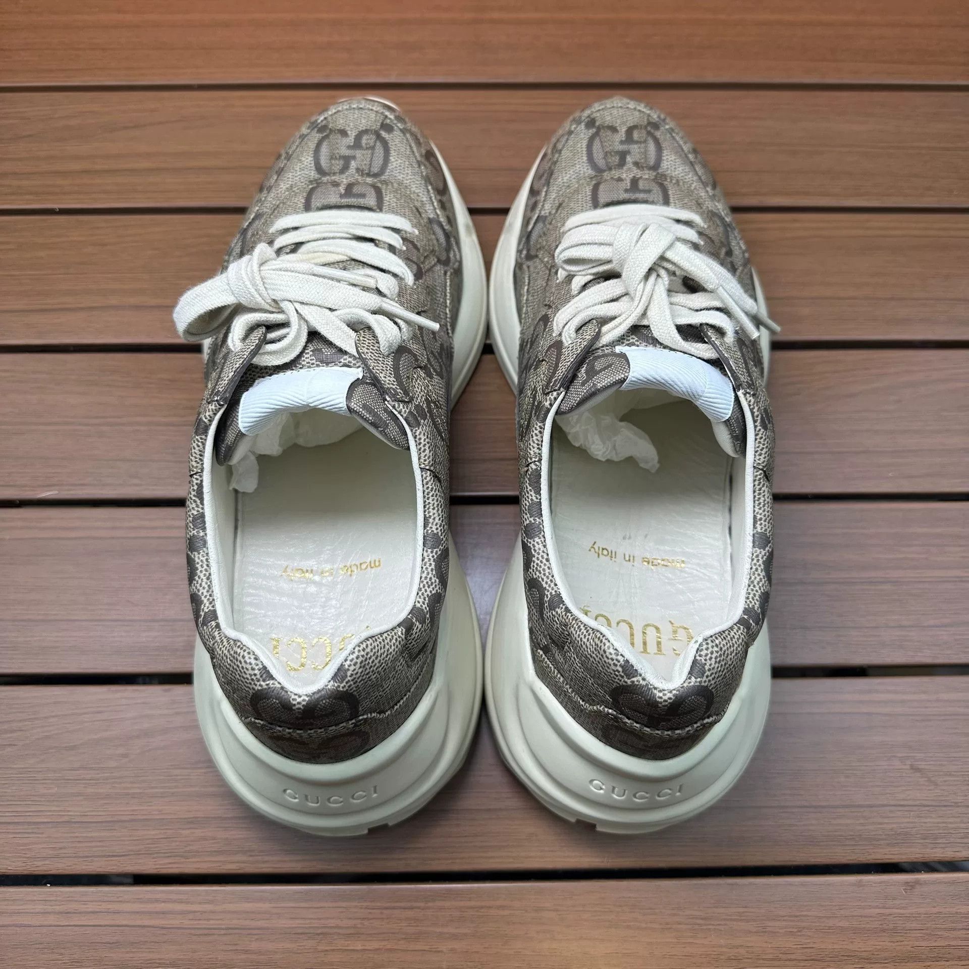 Gucci Gucci Special Brown Lowtop Sneakers 8 Men Size US 8 / EU 41 - 6 Thumbnail