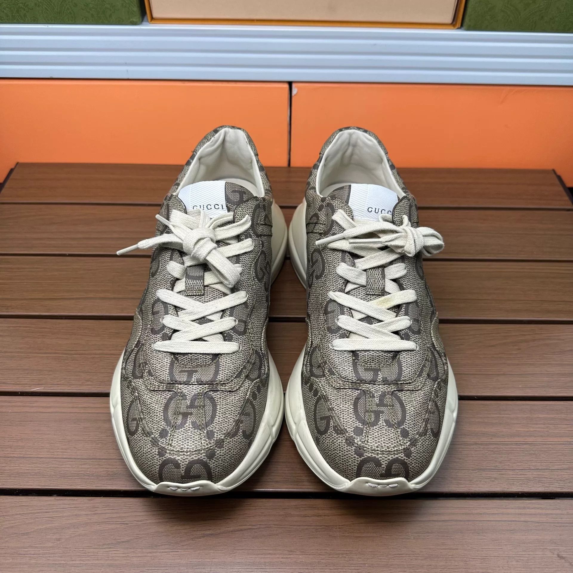 Gucci Gucci Special Brown Lowtop Sneakers 8 Men Size US 8 / EU 41 - 4 Thumbnail