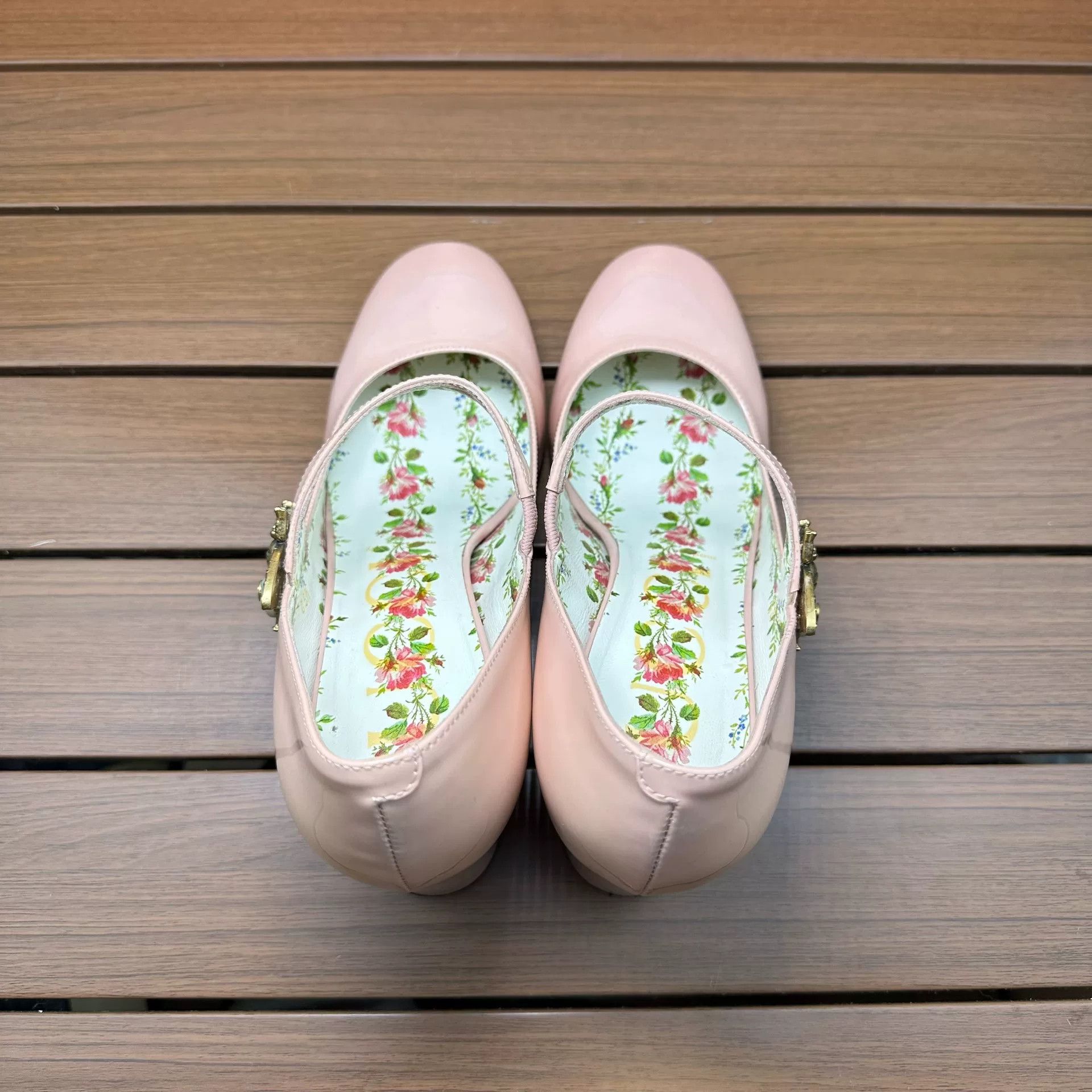 Gucci Gucci Patent Pink Lowtop Sneakers it_37 Women Size US 7 / IT 37 - 5 Thumbnail