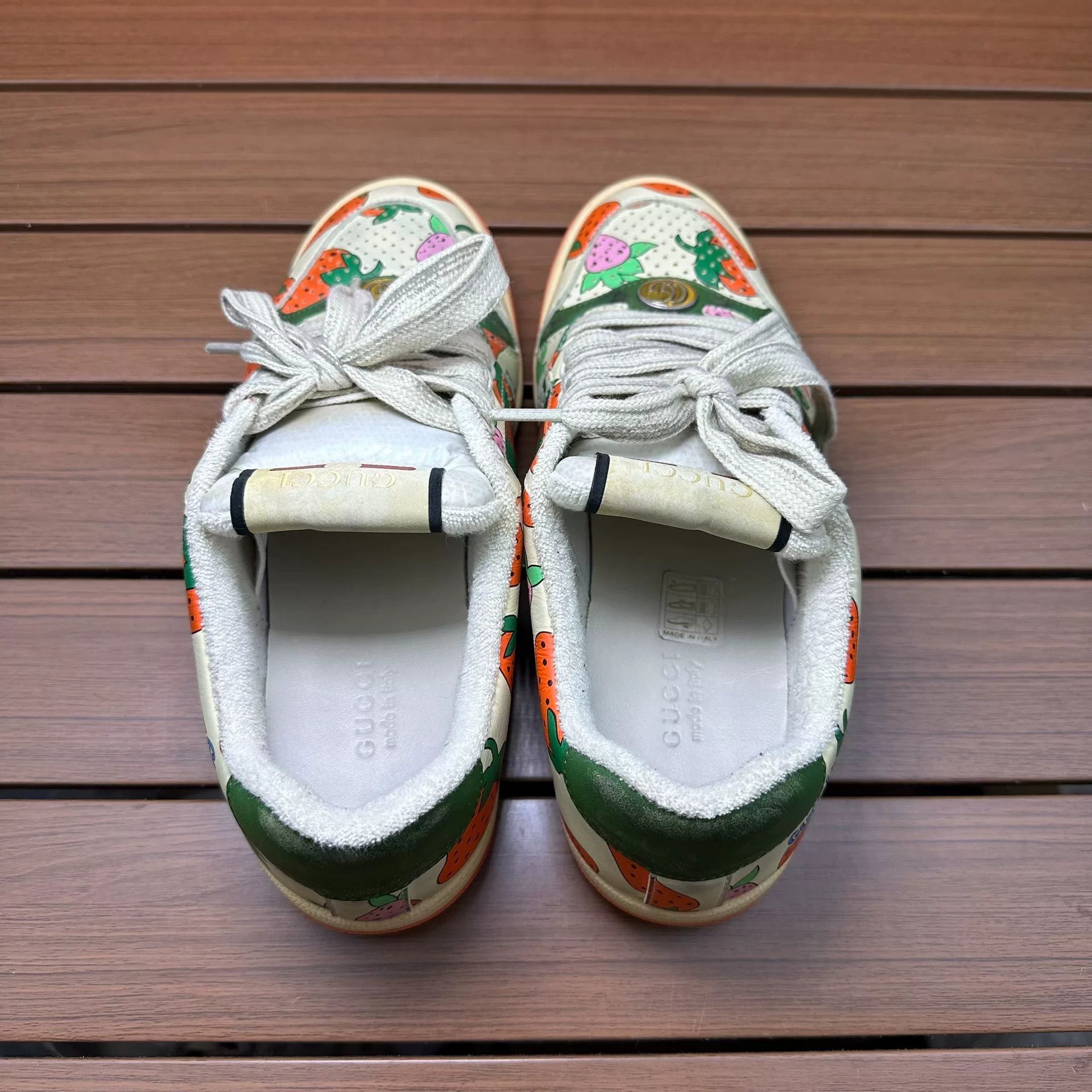 Gucci Gucci Printed Lowtop Sneakers it_36 Women Size US 6 / IT 36 - 5 Thumbnail