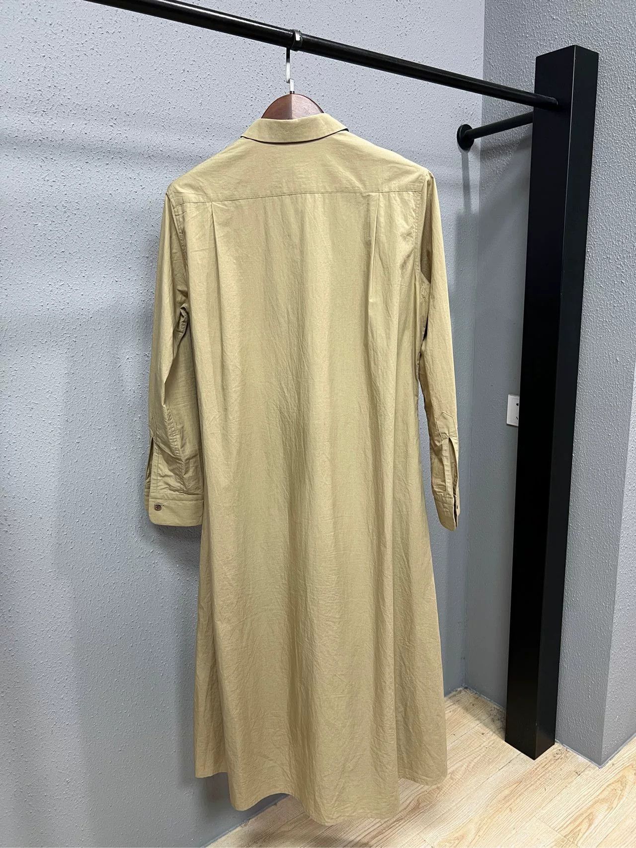 Yohji Yamamoto Yohji Yamamoto Line Long Shirt Dress Size M / US 6-8 / IT 42-44 - 2 Thumbnail