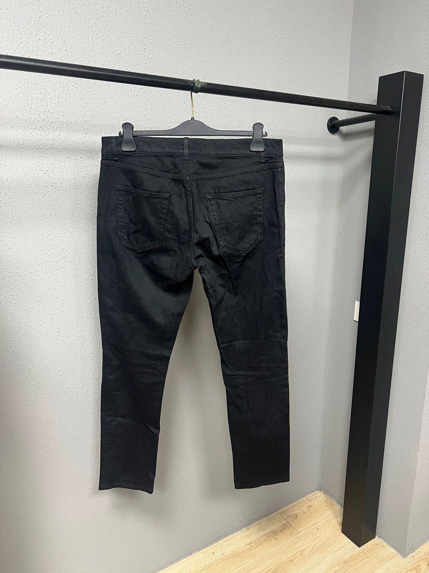 Saint Laurent Paris SLP Distressed Slash Jeans Size US 33 - 2 Thumbnail