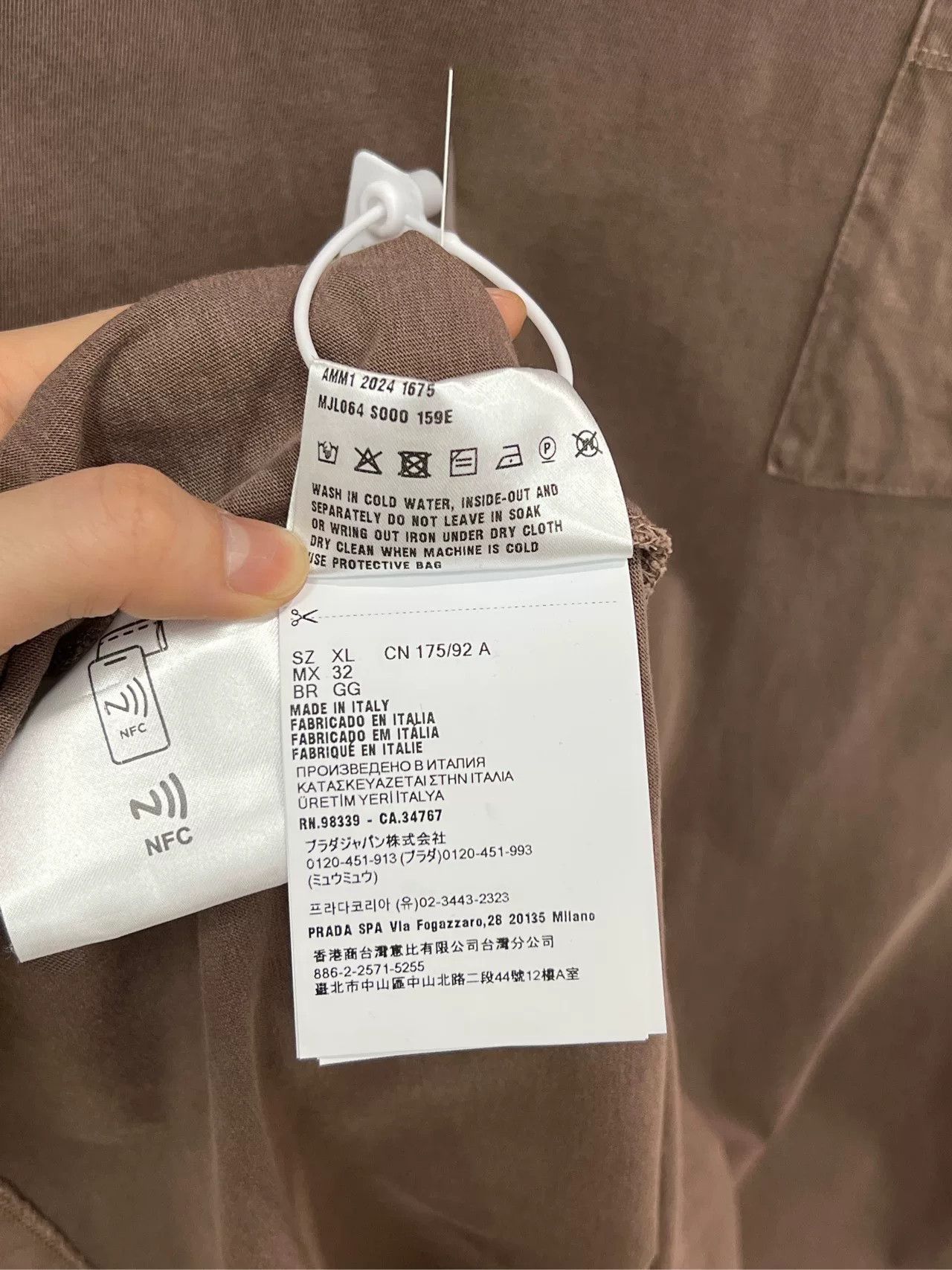 Miu Miu Miumiu Cocoa Embroidered Sweatshirt Size XL / US 12-14 / IT 48-50 - 5 Thumbnail