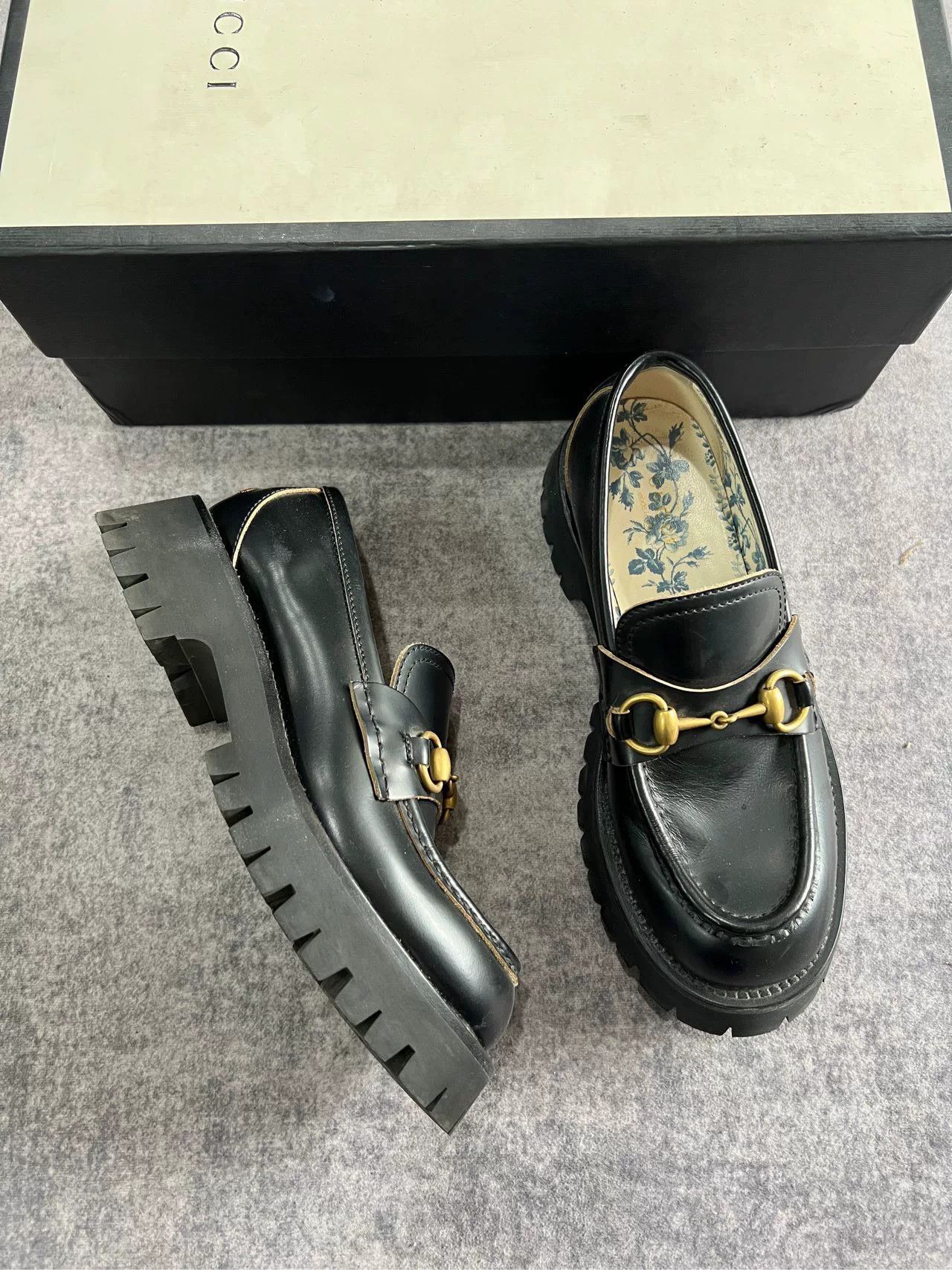Gucci Gucci Platform Loafers Size US 6.5 / IT 36.5 - 2 Thumbnail