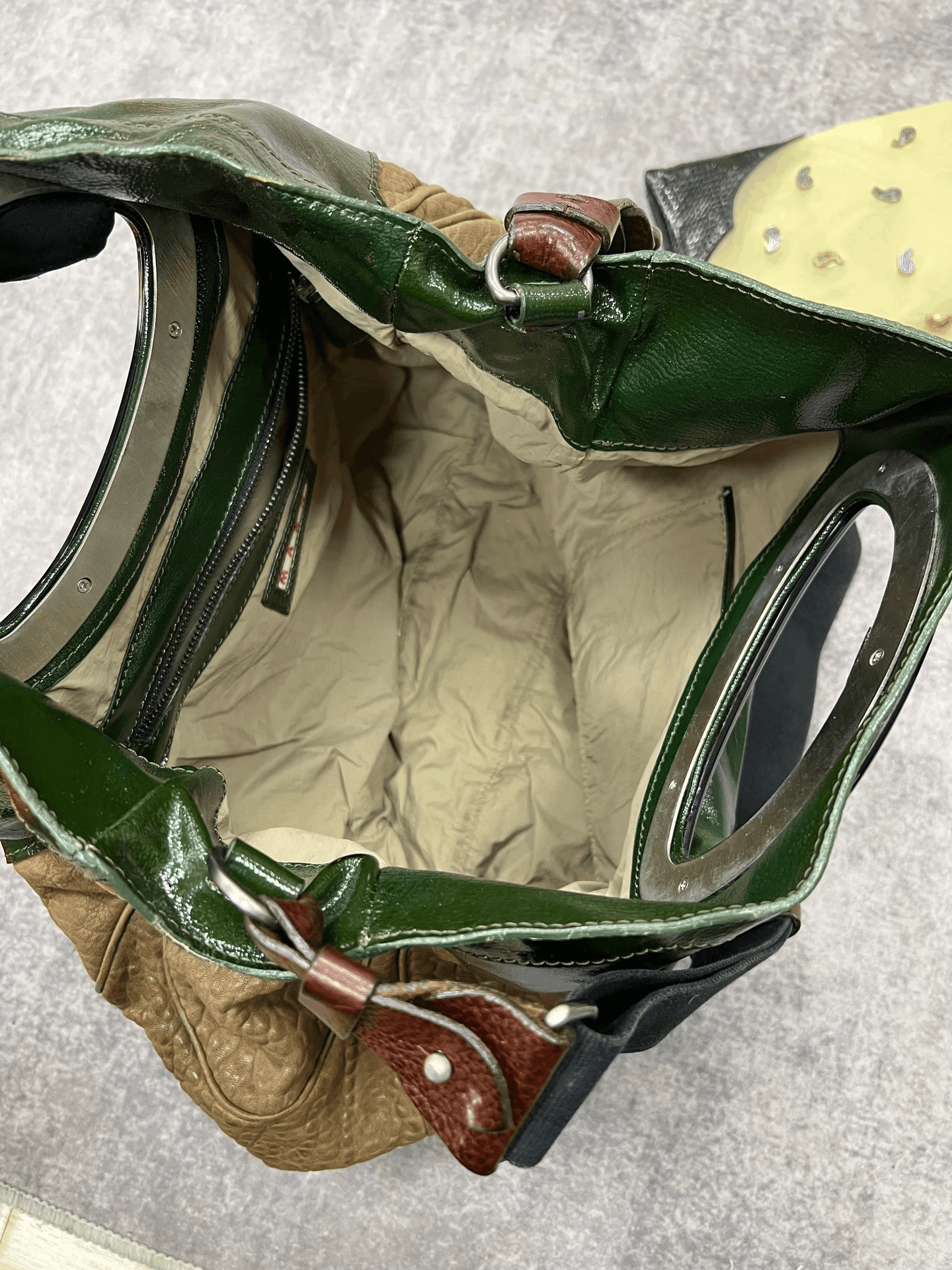 Marni Marni Beige Patterned Bag Size ONE SIZE - 4 Thumbnail