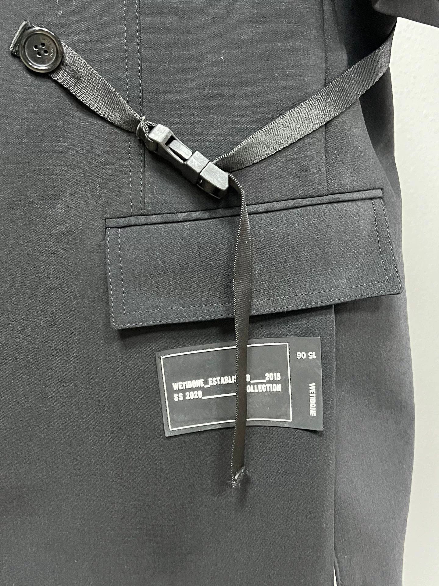 WE11DONE We11done Short-Sleeve Blazer Size US M / EU 48-50 / 2 - 3 Thumbnail