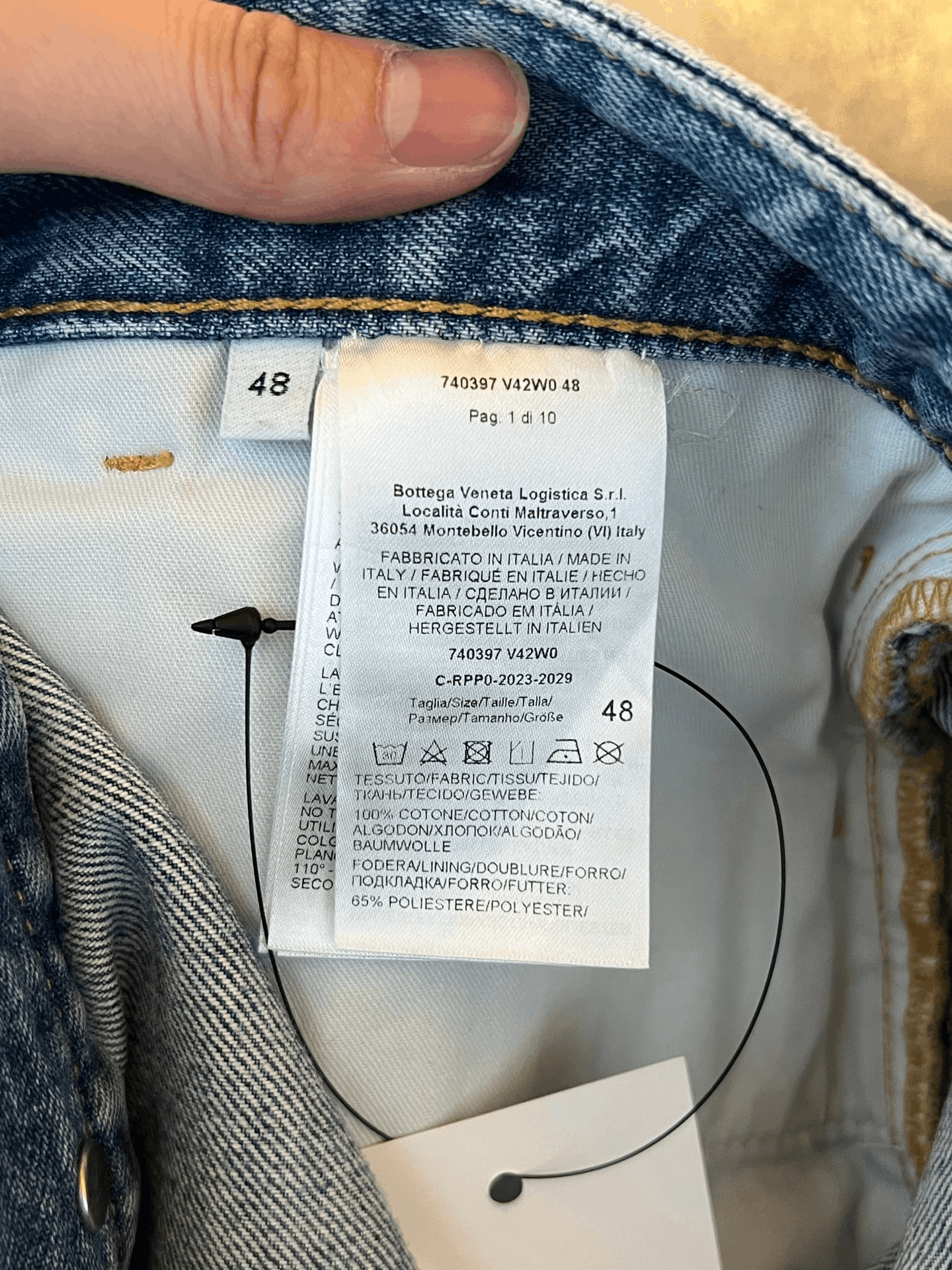 Bottega Veneta Bottega Veneta Washed Jeans Size US 32 / EU 48 - 5 Thumbnail
