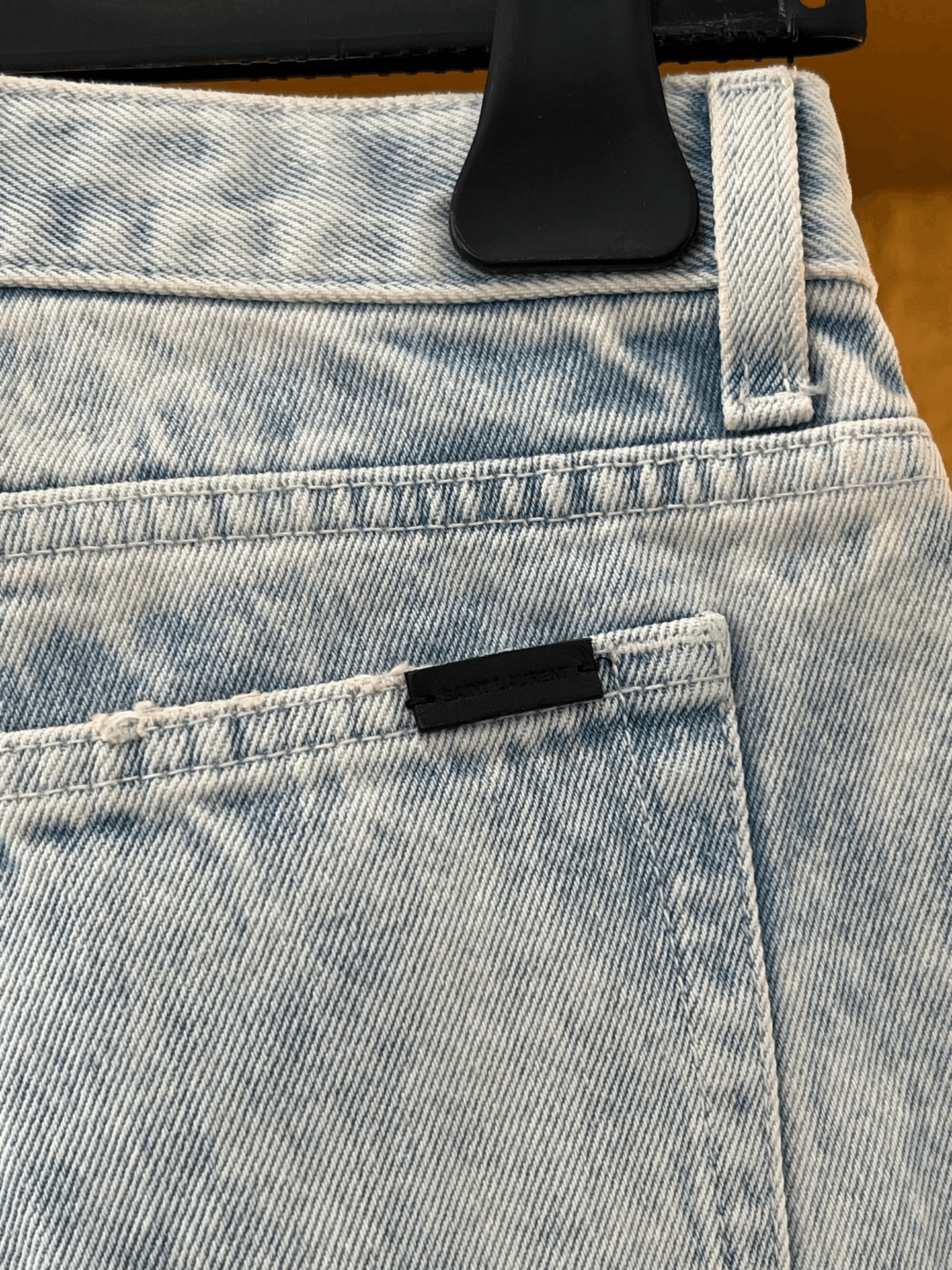 Saint Laurent Paris SLP Washed Jeans Size 25" / US 0 / IT 36 - 3 Thumbnail