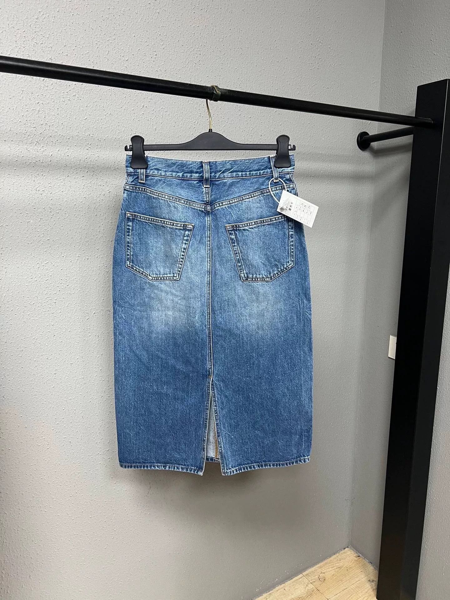 The Row The Row Tima Denim Skirt Size 22" - 2 Thumbnail