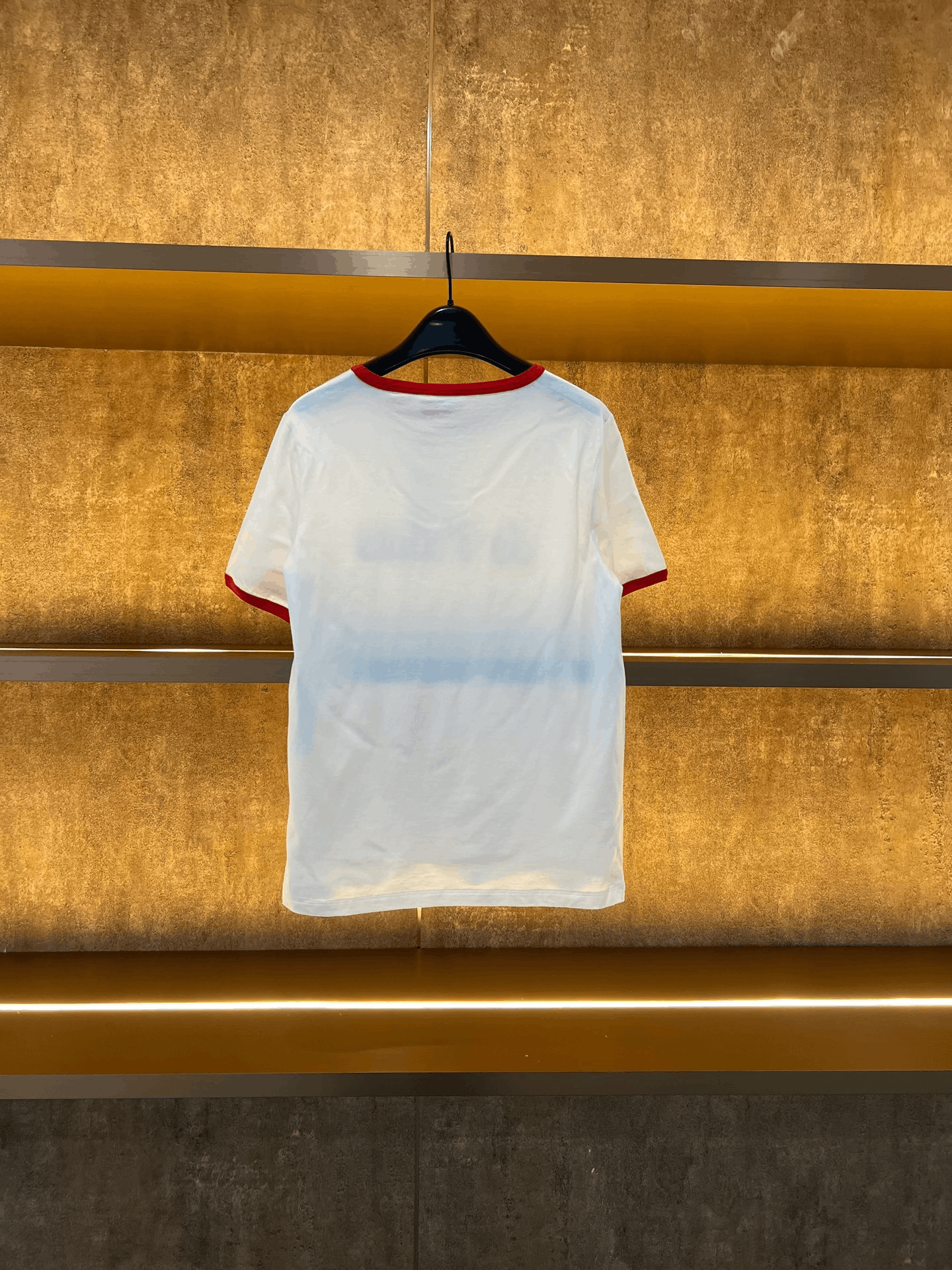 Celine Celine Red Slogan Short Sleeve Size M / US 6-8 / IT 42-44 - 2 Thumbnail