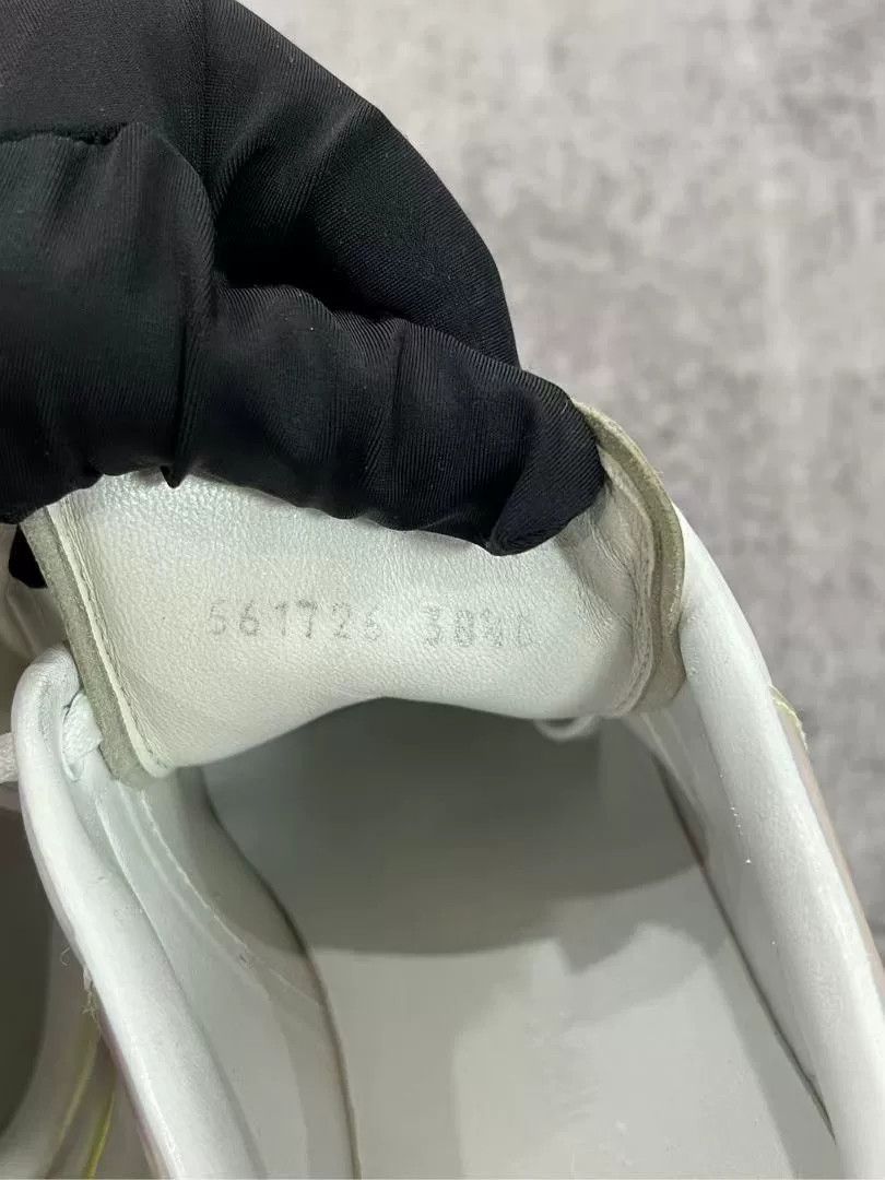 Alexander McQueen Alexander McQueen Laser Logo White Sneakers Size US 7.5 / IT 37.5 - 5 Thumbnail