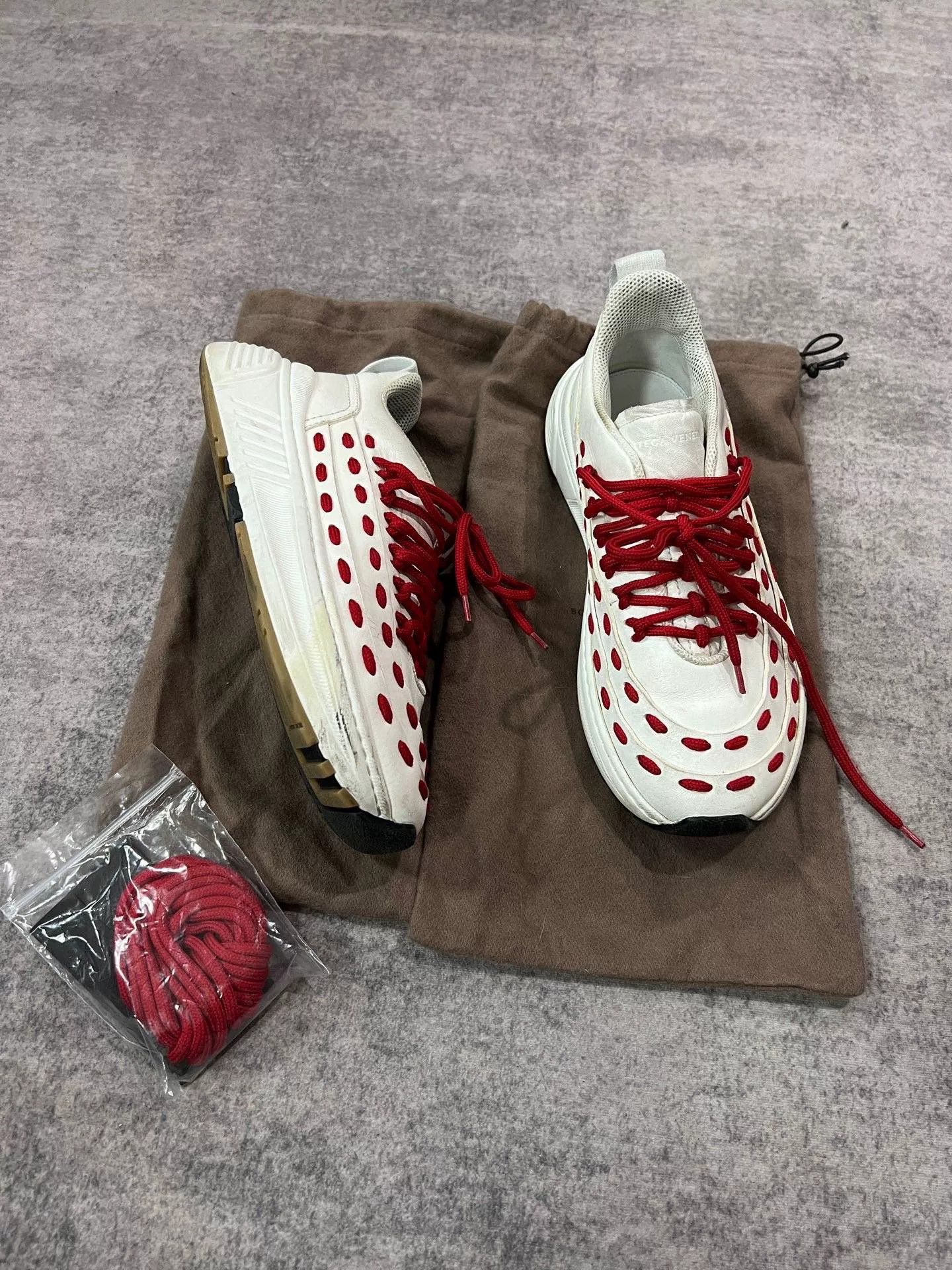 Bottega Veneta Bottega Veneta Woven Sneakers Size US 7.5 / EU 40-41 - 2 Thumbnail