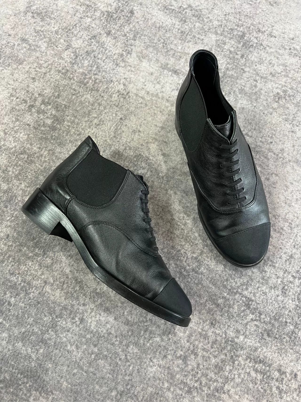 Chanel Chanel Double C Short Boots Size US 5.5 / IT 35.5 - 2 Thumbnail