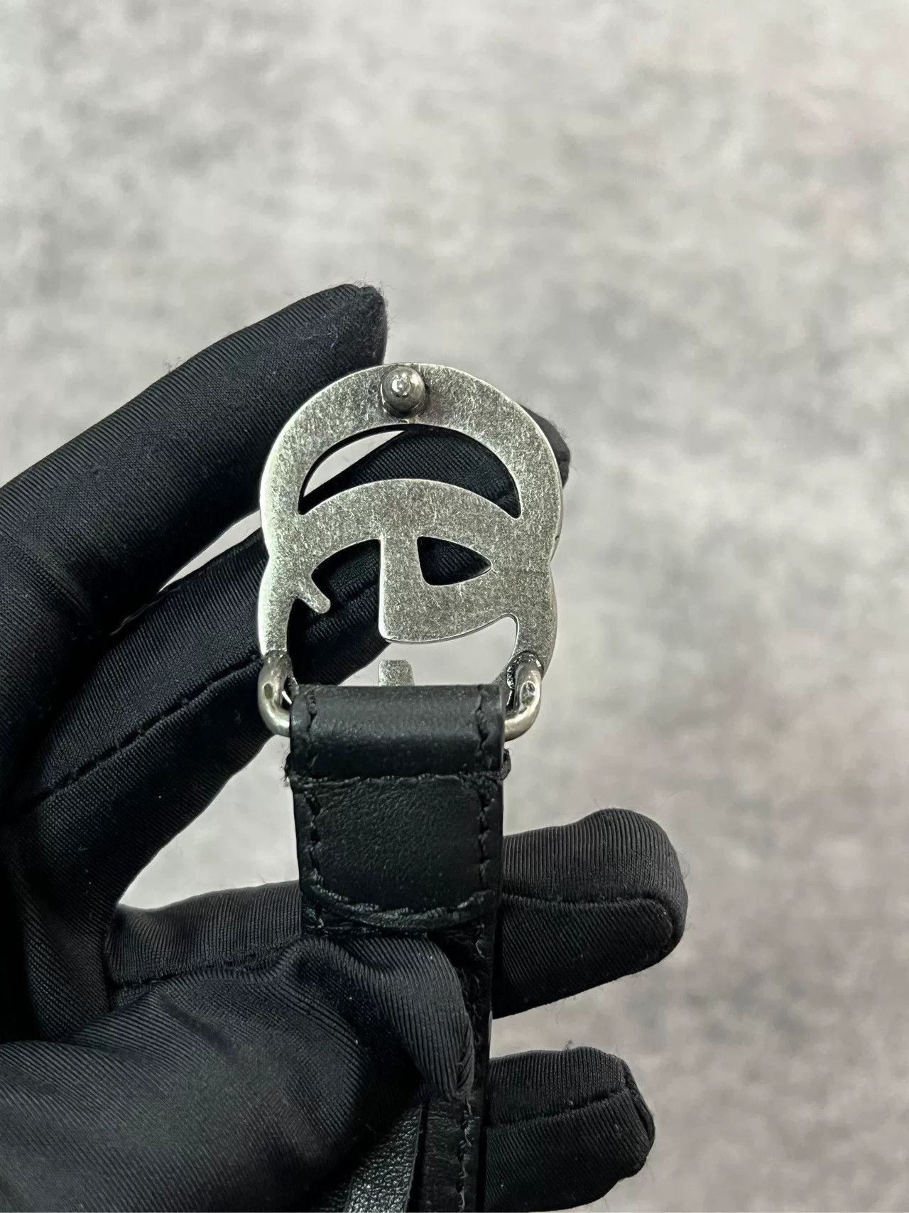 Gucci Gucci Narrow Leather Belt Size ONE SIZE - 3 Thumbnail