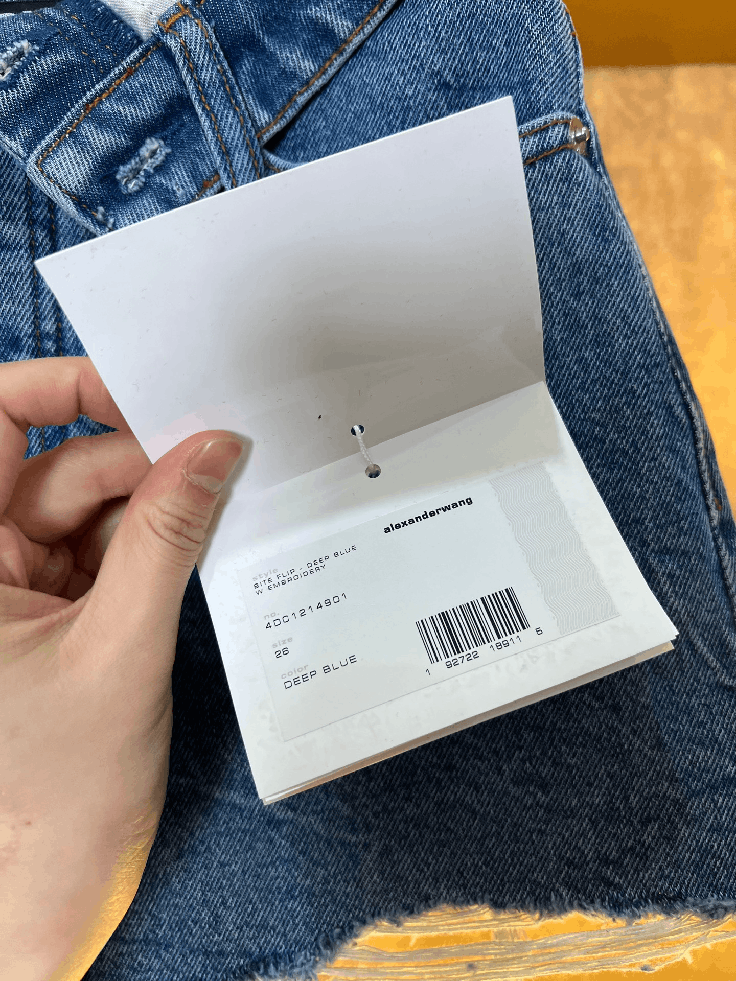 Alexander Wang Alexander Wang Denim Shorts Size 26" / US 2 / IT 38 - 3 Thumbnail
