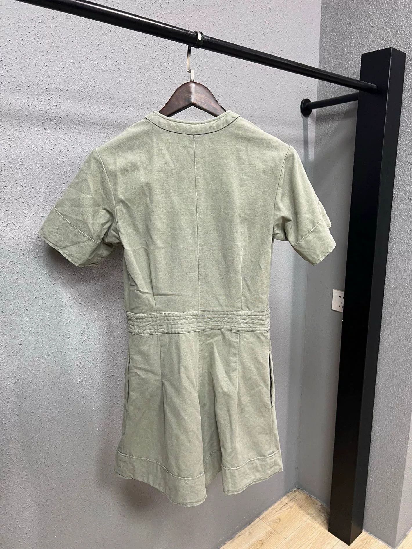 A.P.C. APC Jumpsuit Shirt Dress Size XXS / US 00 / IT 34 - 2 Thumbnail
