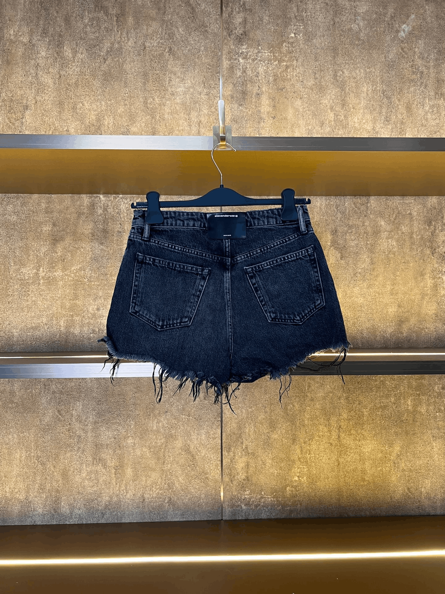 Alexander Wang Alexander Wang Denim Shorts Size 26" / US 2 / IT 38 - 2 Thumbnail
