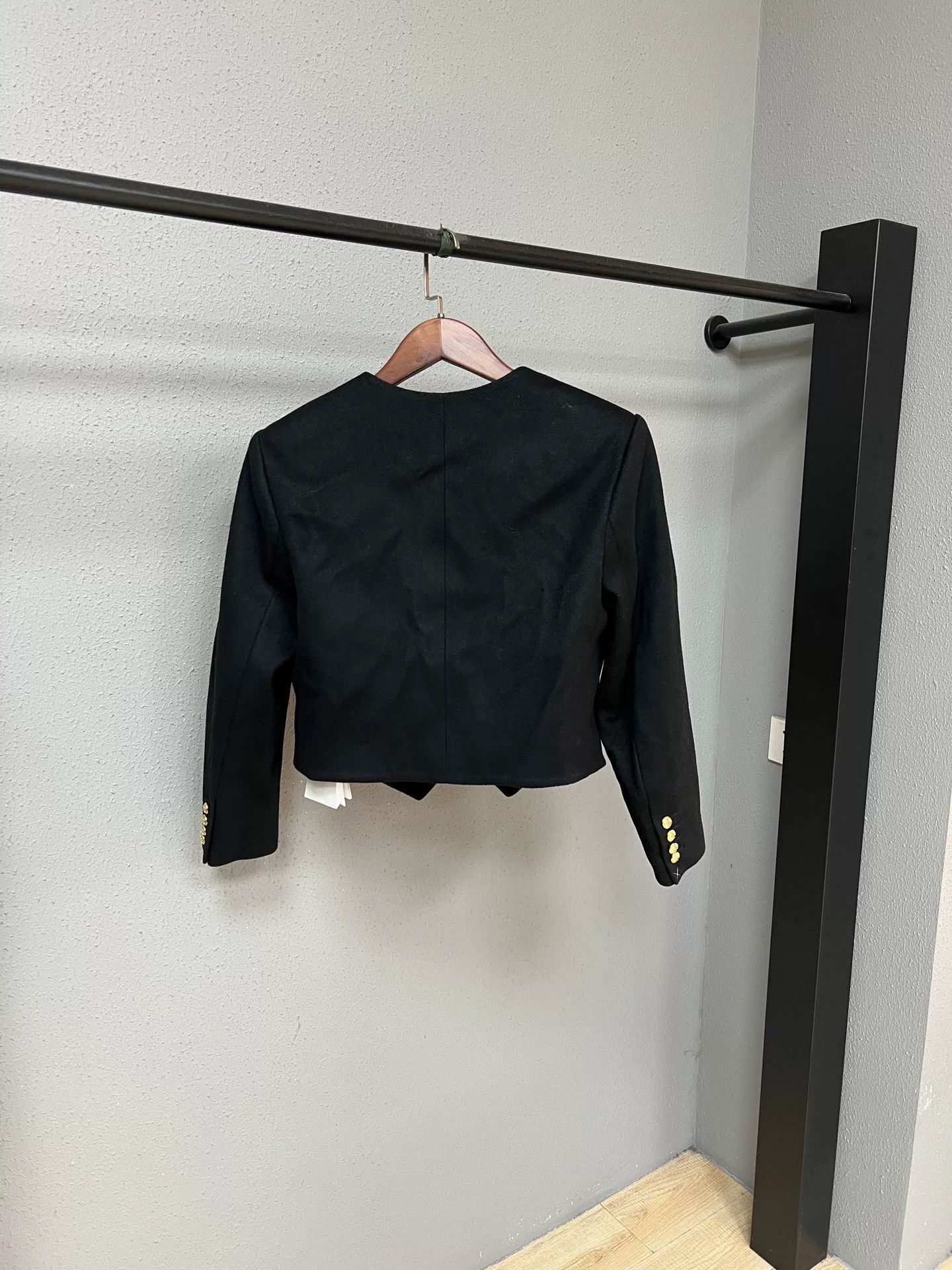 Celine Celine Gold Button Blazer Size XS / US 0-2 / IT 36-38 - 2 Thumbnail