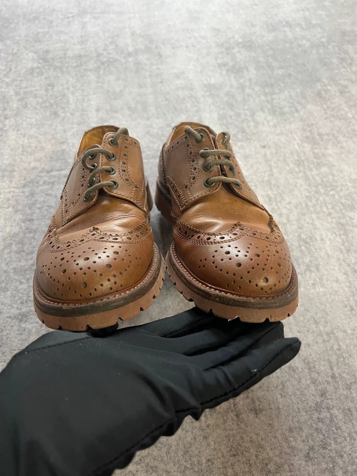 Brunello Cucinelli Brunello Cucinelli Brogue Leather Shoes Size US 7 / EU 40 - 3 Thumbnail