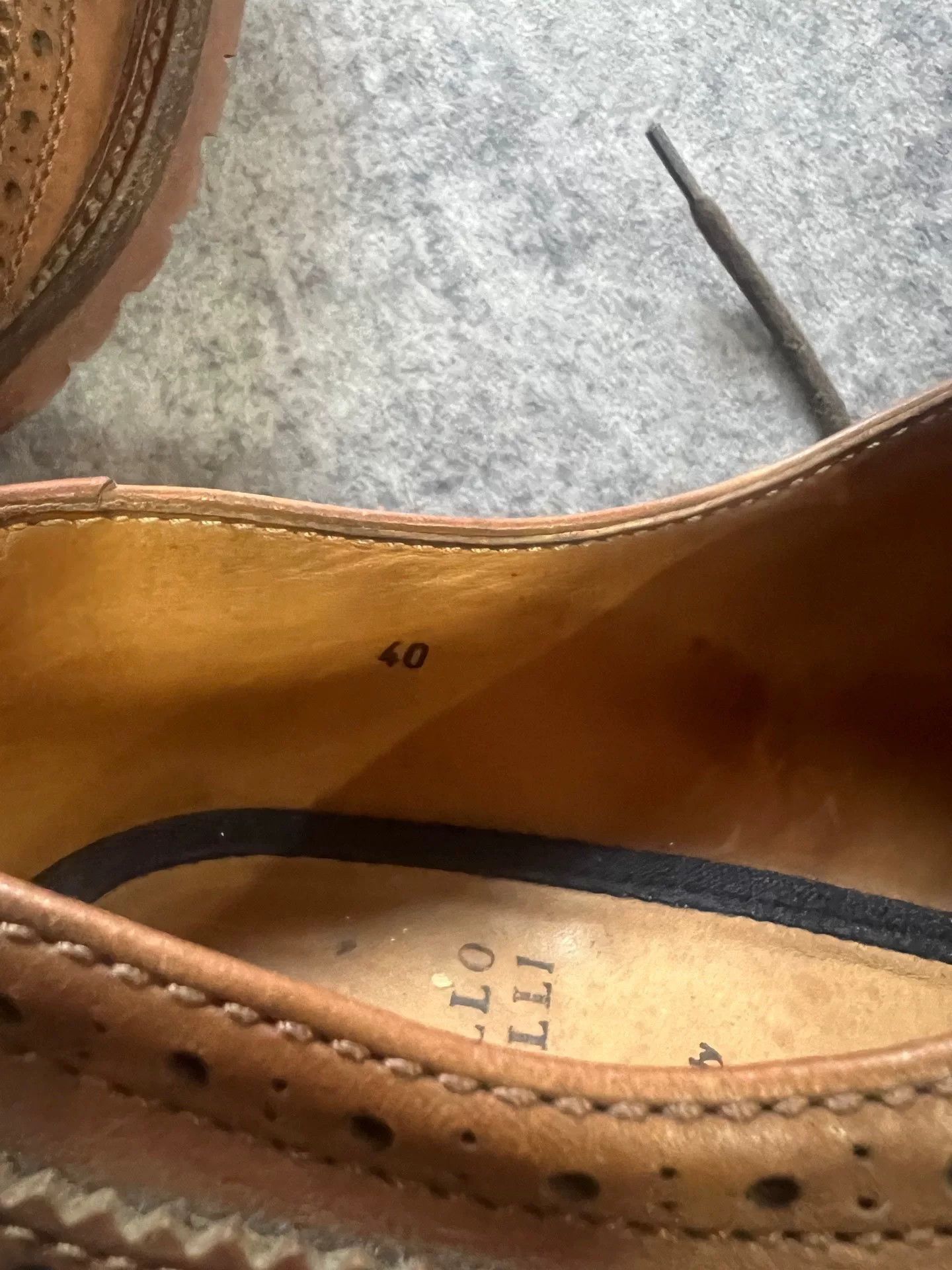 Brunello Cucinelli Brunello Cucinelli Brogue Leather Shoes Size US 7 / EU 40 - 5 Thumbnail