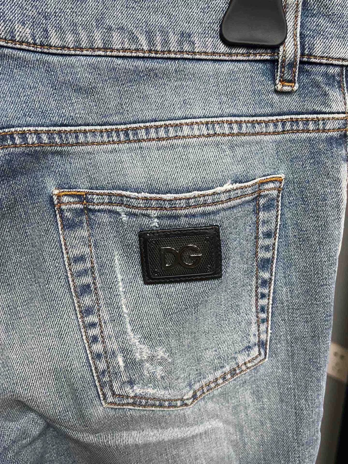 Dolce & Gabbana D&G Logo Jeans Size US 35 - 3 Thumbnail
