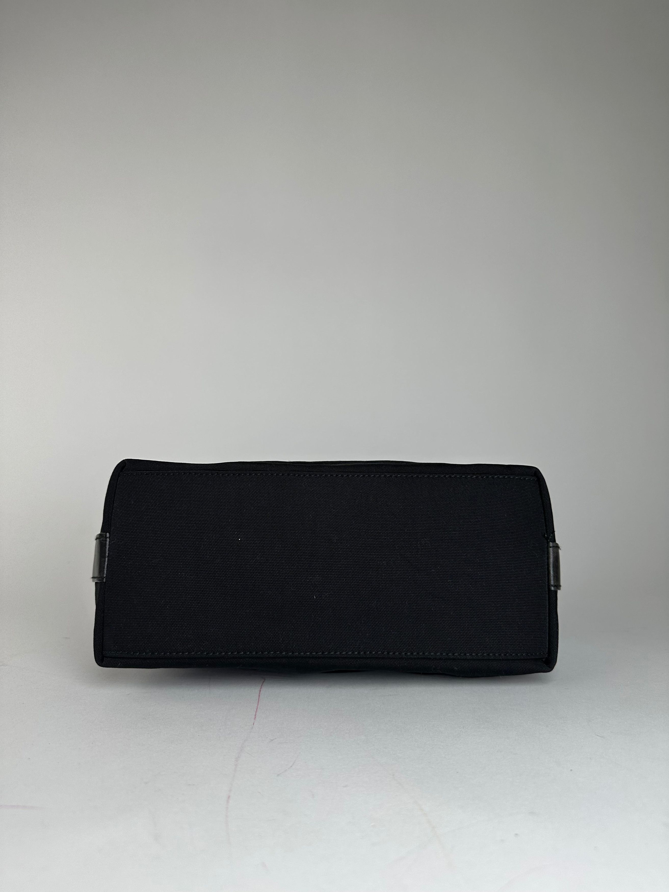 Gucci Vintage Canvas Leather Hobo Bag Black Size ONE SIZE - 9 Thumbnail