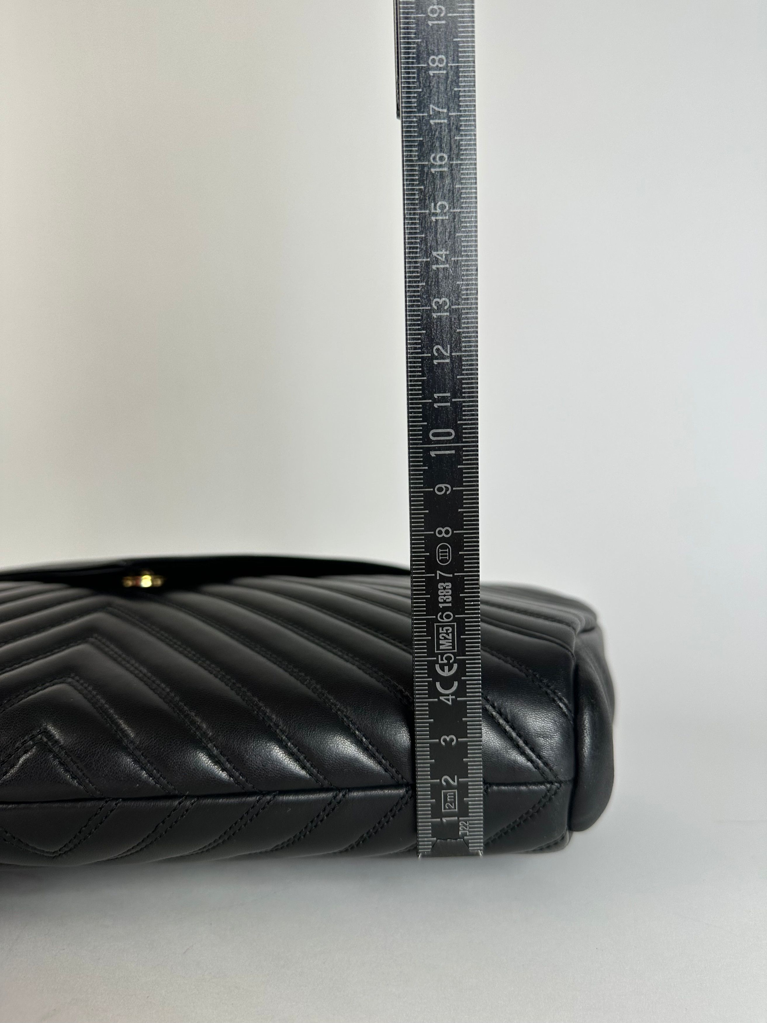 Givenchy Vintage Leather Clutch Abstract Black Size ONE SIZE - 14 Thumbnail