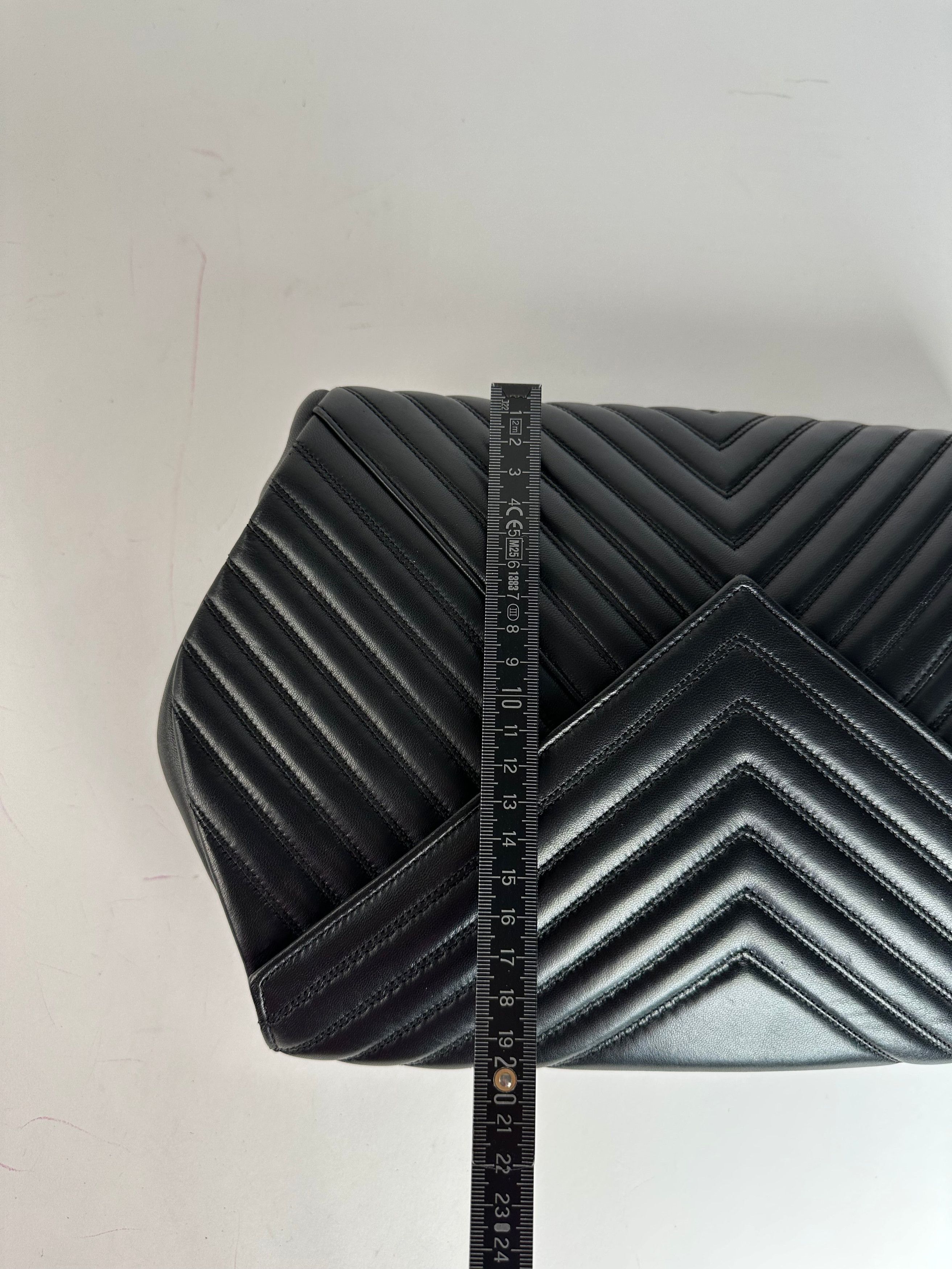 Givenchy Vintage Leather Clutch Abstract Black Size ONE SIZE - 13 Thumbnail