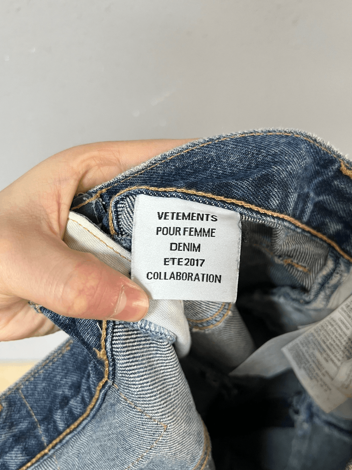 Vetements Vetements Show Patchwork Jeans Size 24" / US 00 / IT 34 - 4 Thumbnail